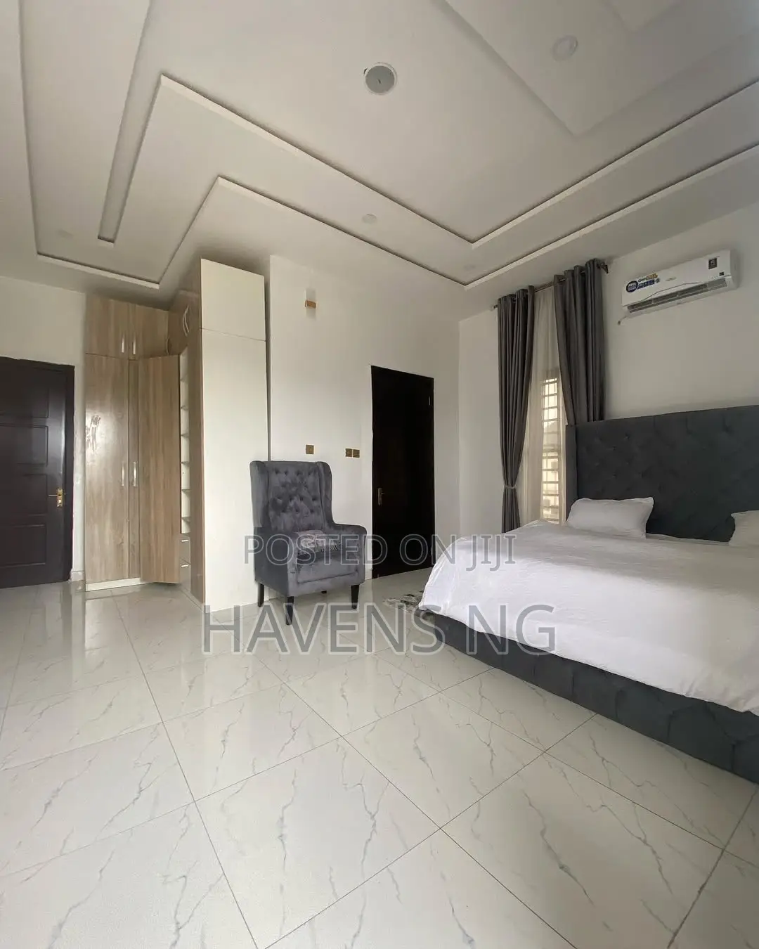 Well-Furnished 5-Bedroom Fully Detached Duplex With Bq