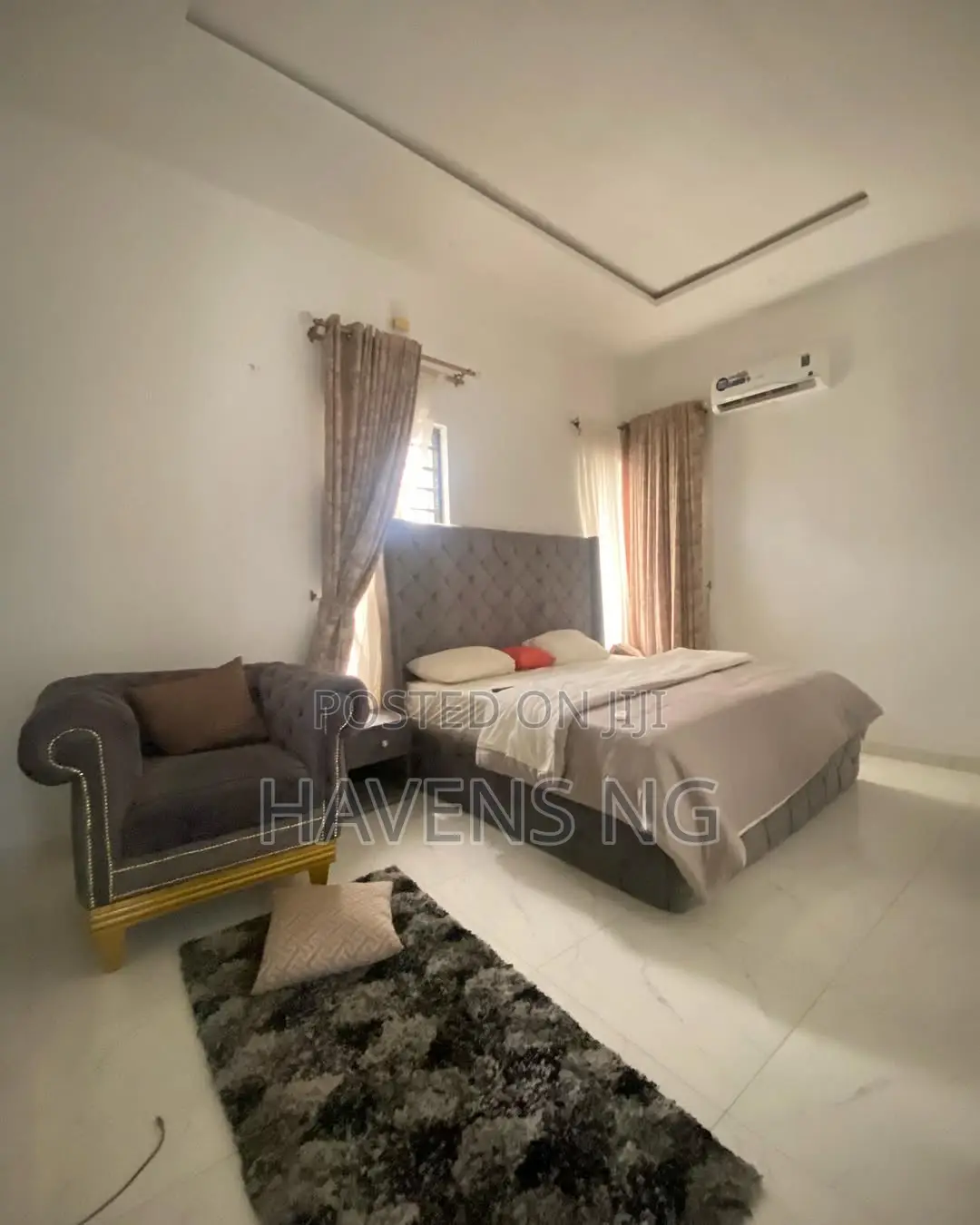 Well-Furnished 5-Bedroom Fully Detached Duplex With Bq