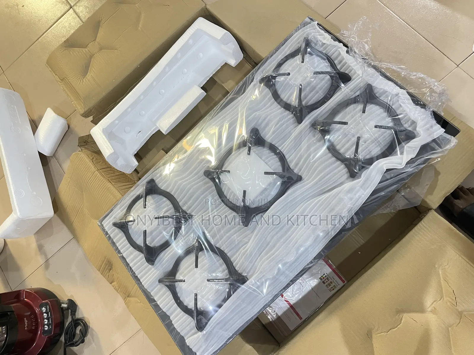 5bunners Polystar Inbuilt Automatic Gas Cooker