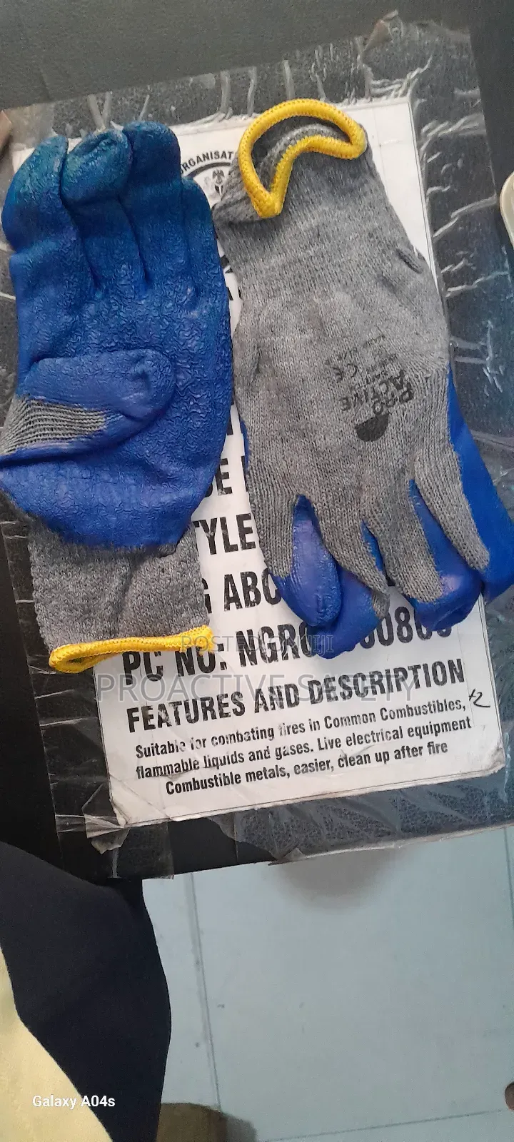 Thick Coated Latex Glove
