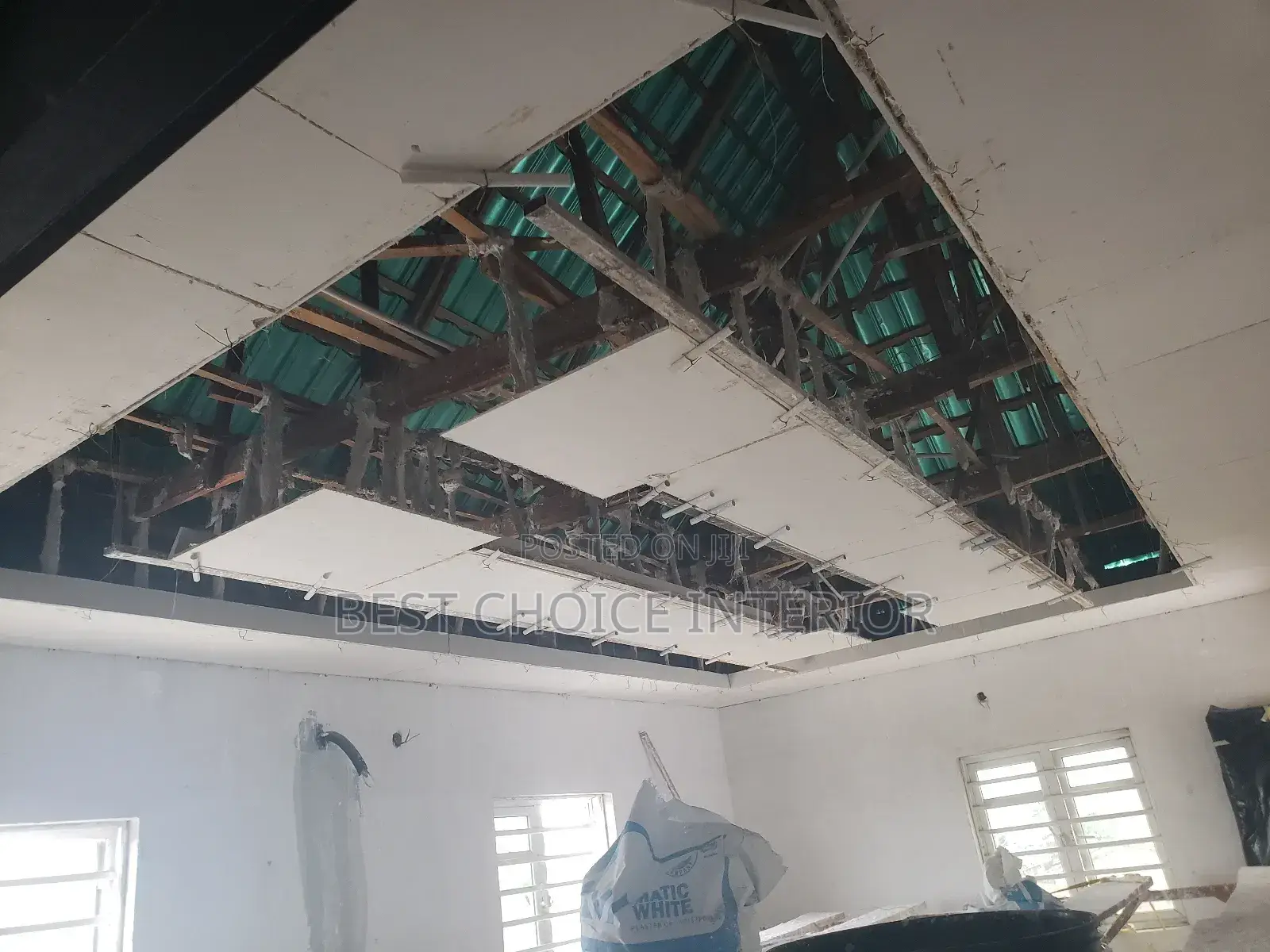 Finished Pop Ceiling Design