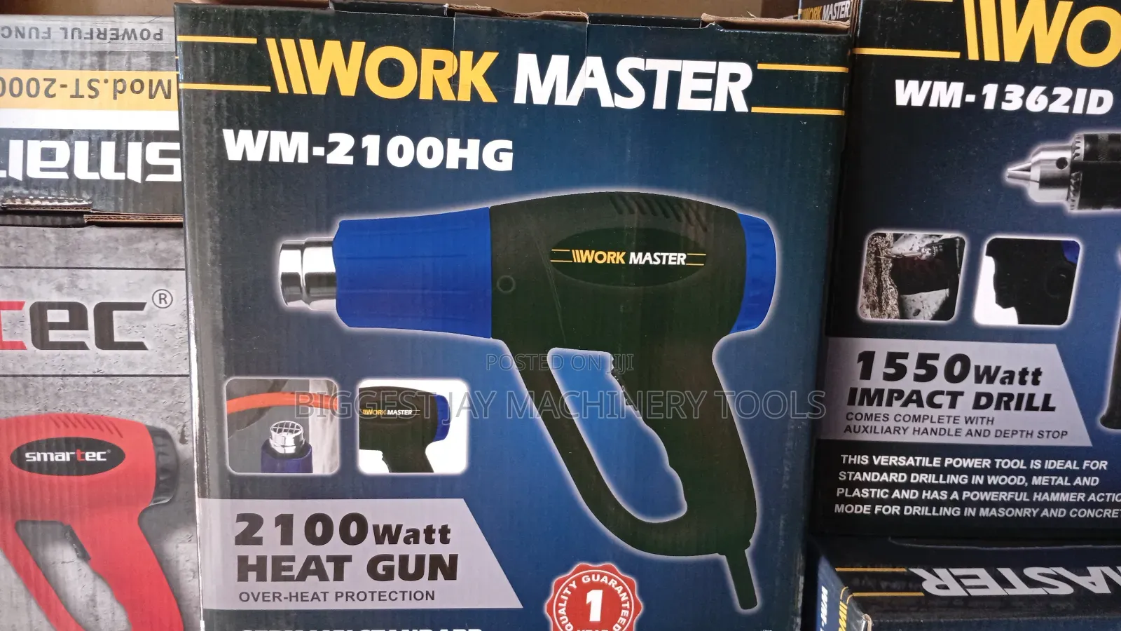Heat Gun 2600w Work Master