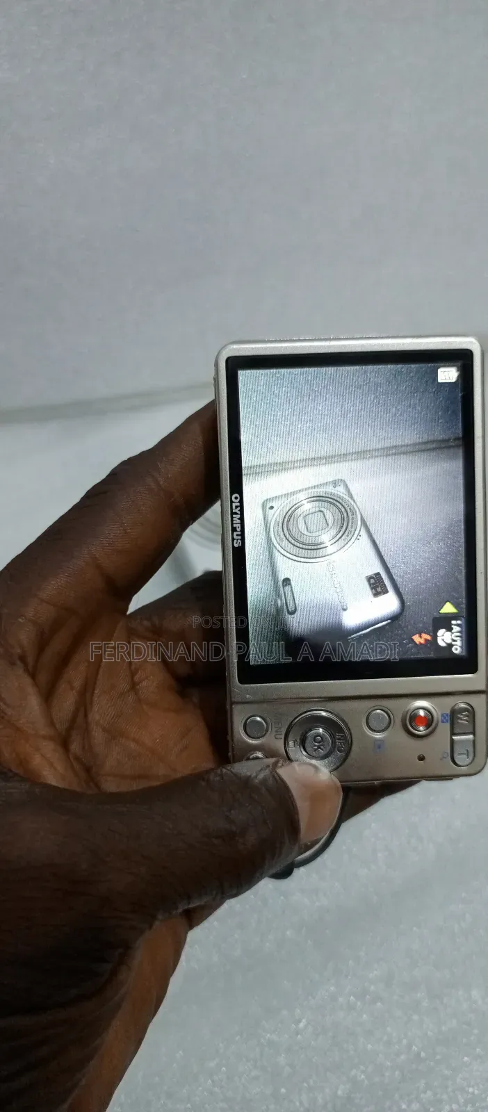 Olympus Photo and Video Camera for Passport and Vintage