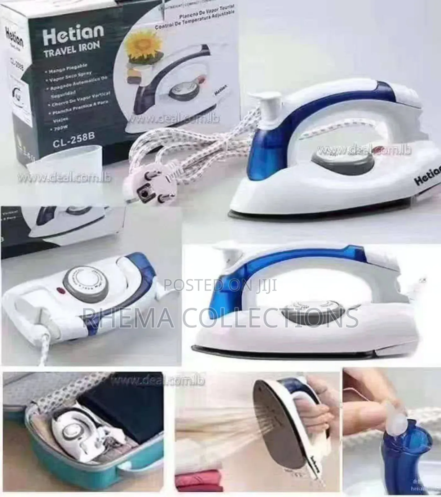 Travel Steam Foldable Iron
