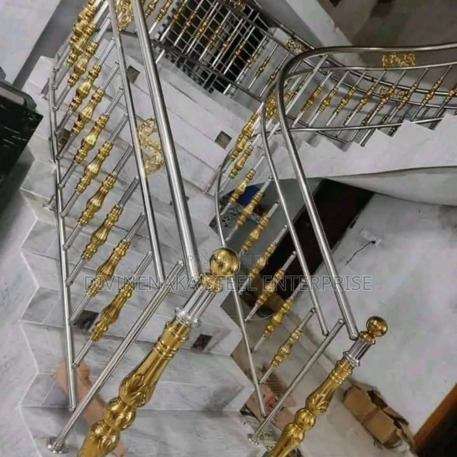 Stainless Step Railings