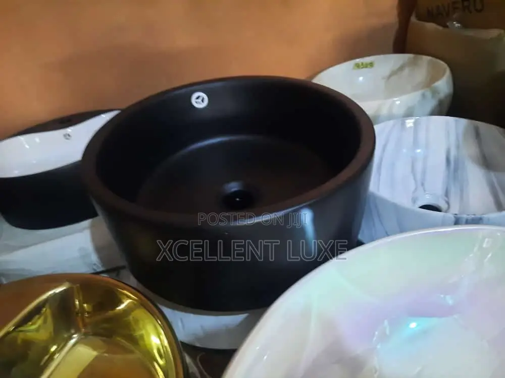 Black Countertop Basin 100%Ceramic