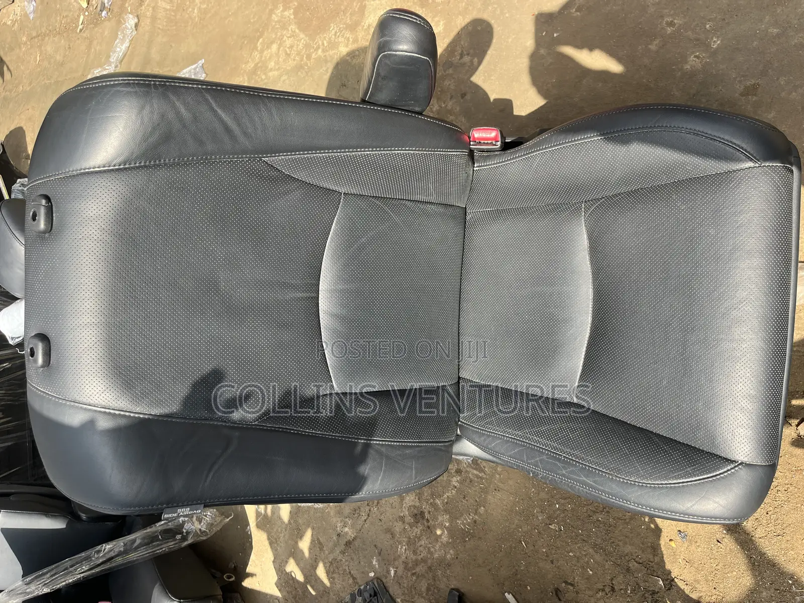Complete Seat Rx330 Black Spotted Leather Available