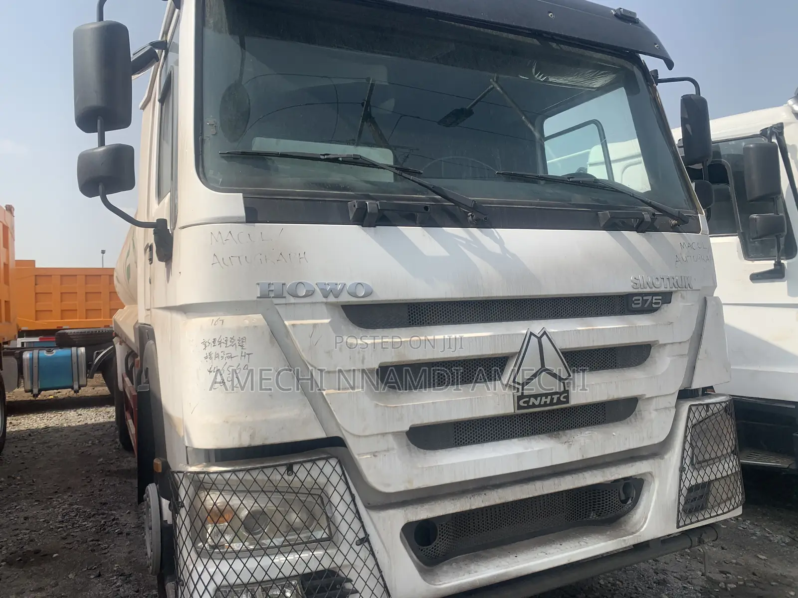 Howo375 Water Tanker 2017 White