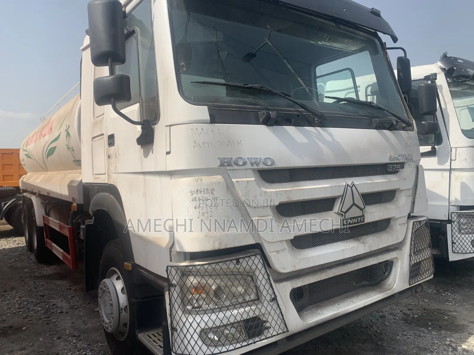Howo375 Water Tanker 2017 White