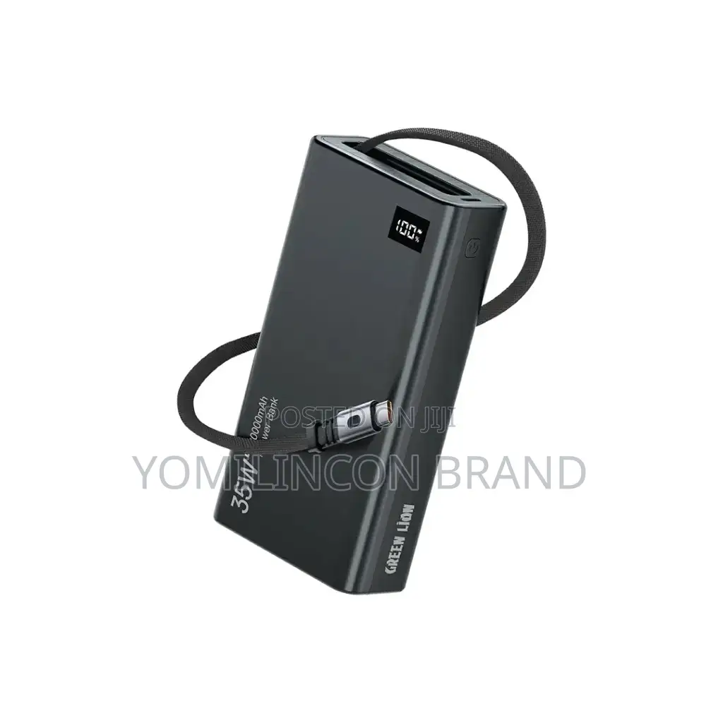 Green Lion Retractable 35w 20000mah Power Bank
