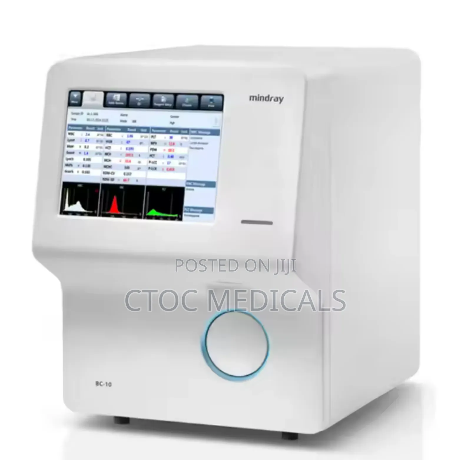 Bc 10 3 Part Haematology Analyser Mindray