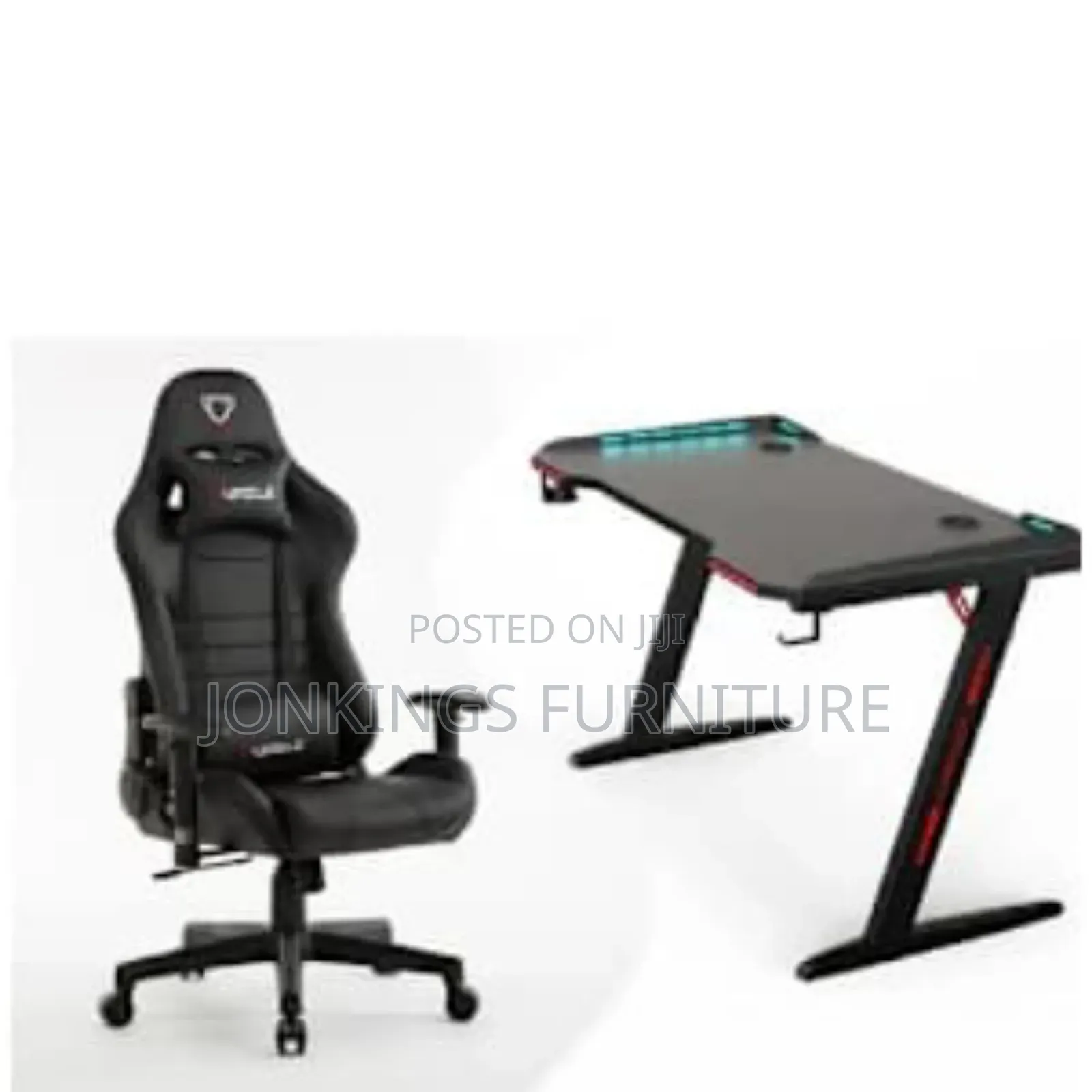 Ergonomic Gaming Chair With Table