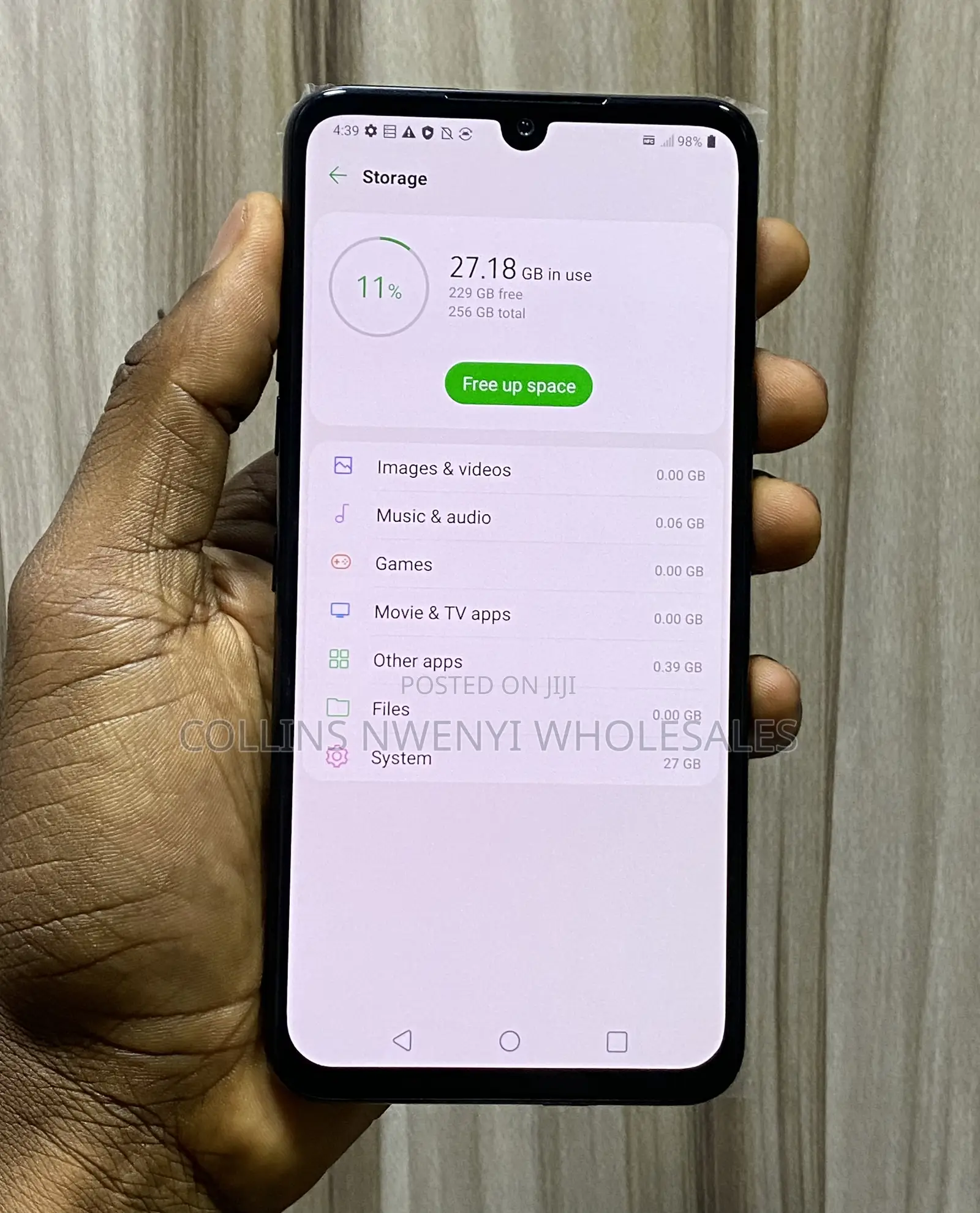 LG V50S ThinQ 5G 128 GB Blue
