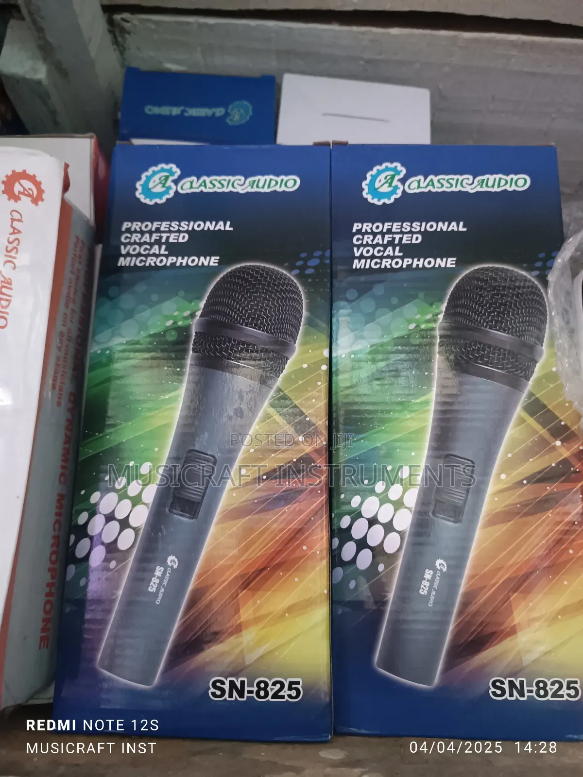 Classic Audio Sn 825 Microphone