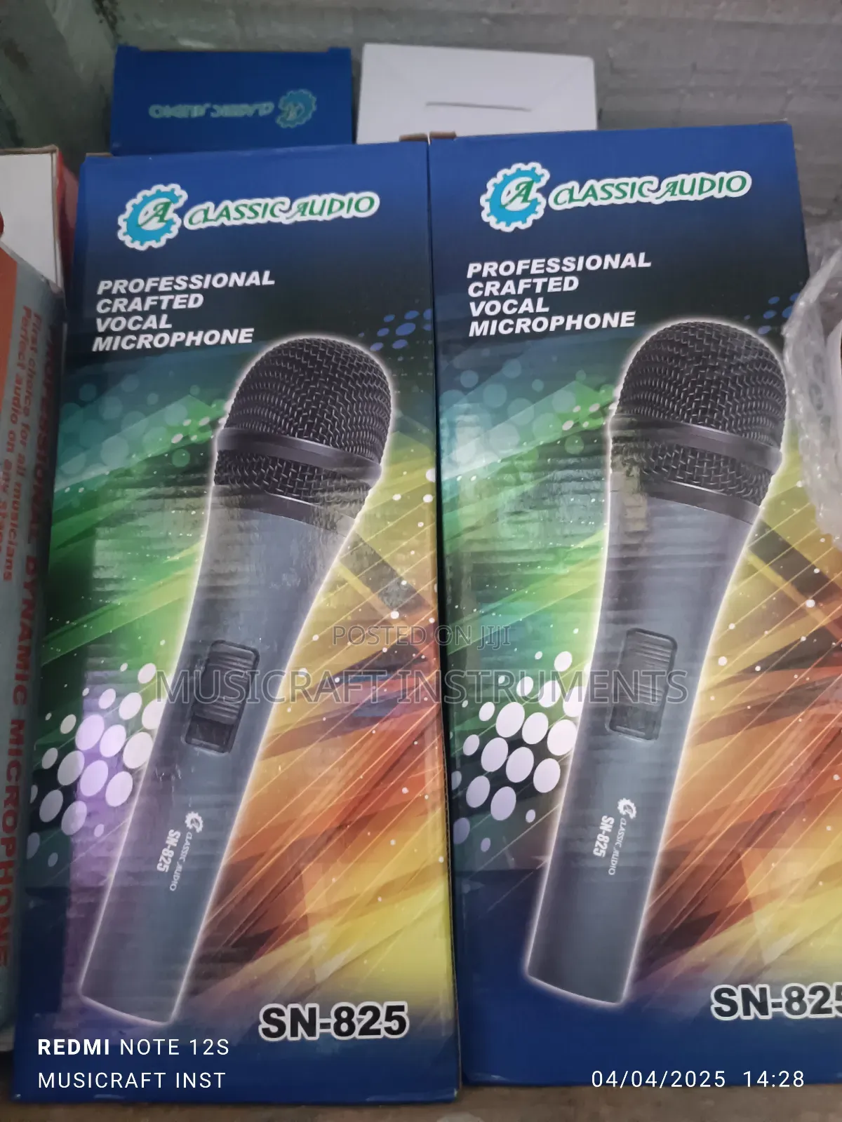 Classic Audio Sn 825 Microphone