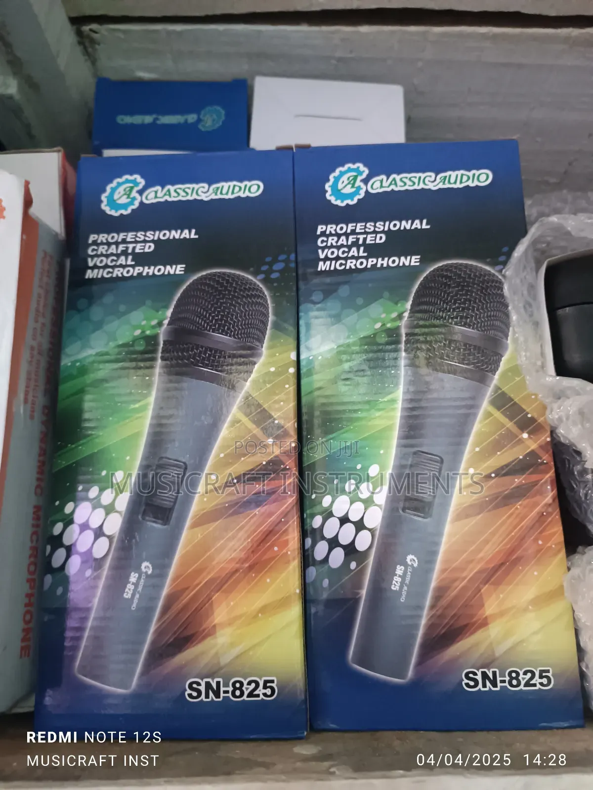 Classic Audio Sn 825 Microphone