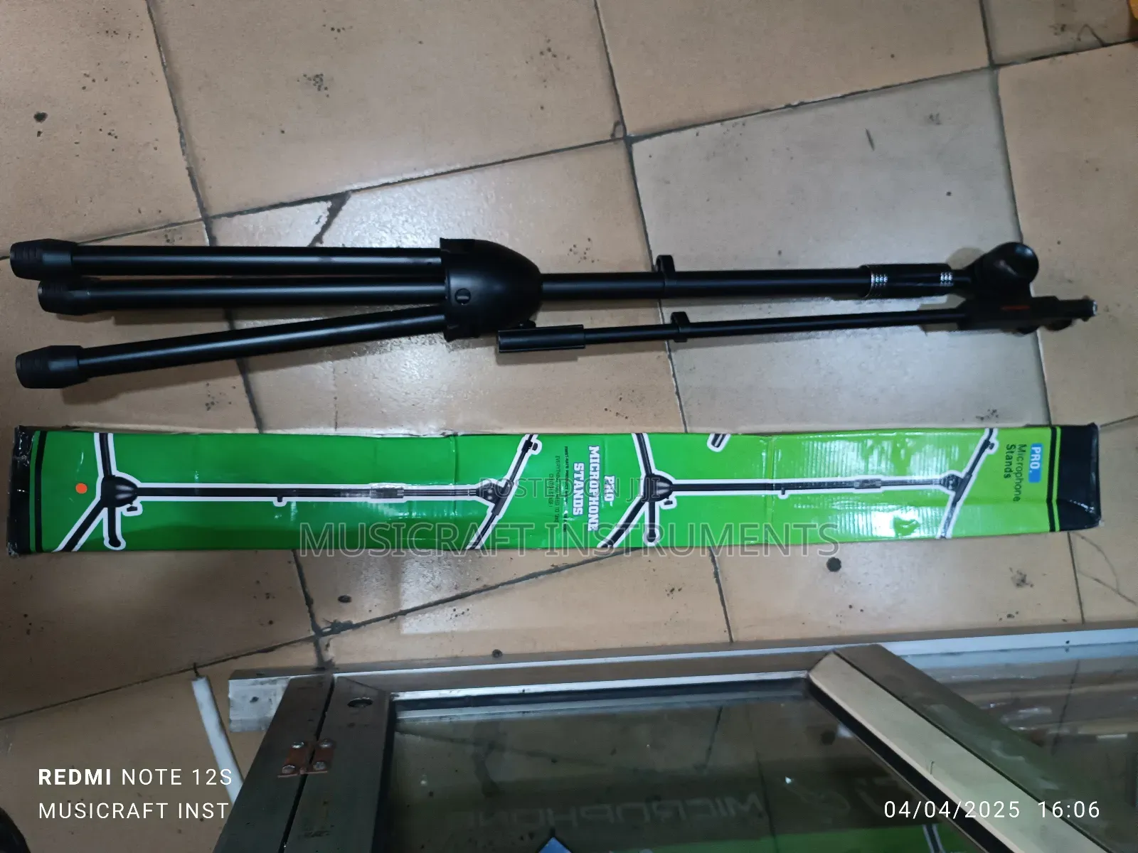 Classic Audio Microphone Stand