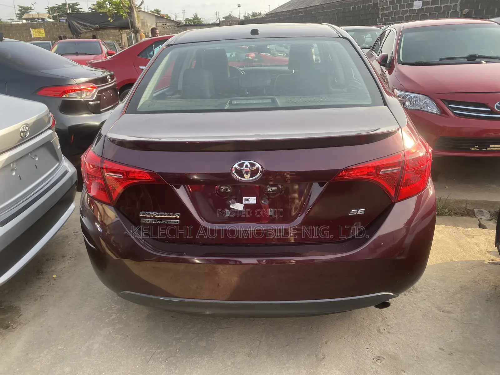 Toyota Corolla 2017 Burgundy