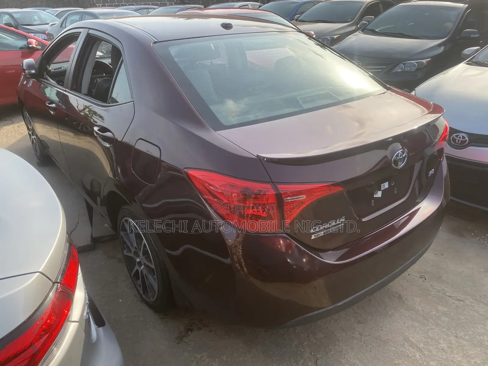 Toyota Corolla 2017 Burgundy