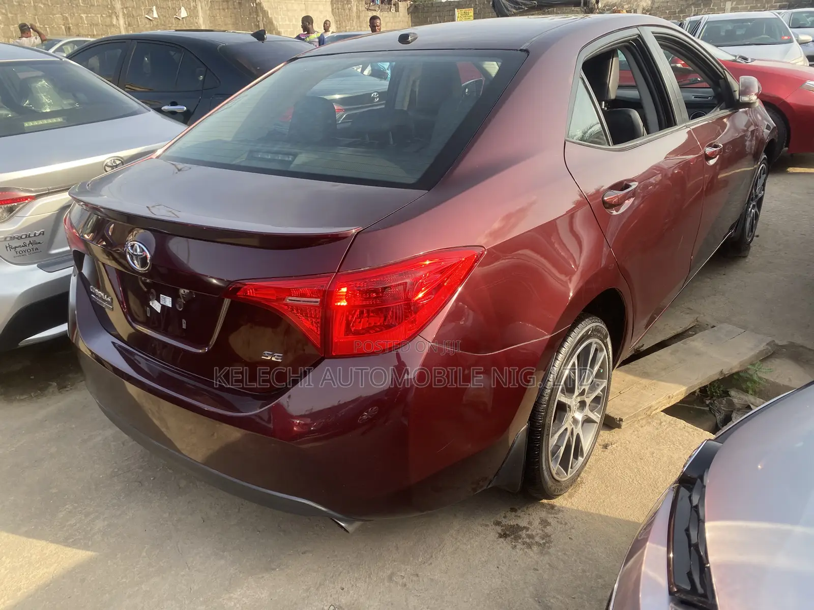 Toyota Corolla 2017 Burgundy