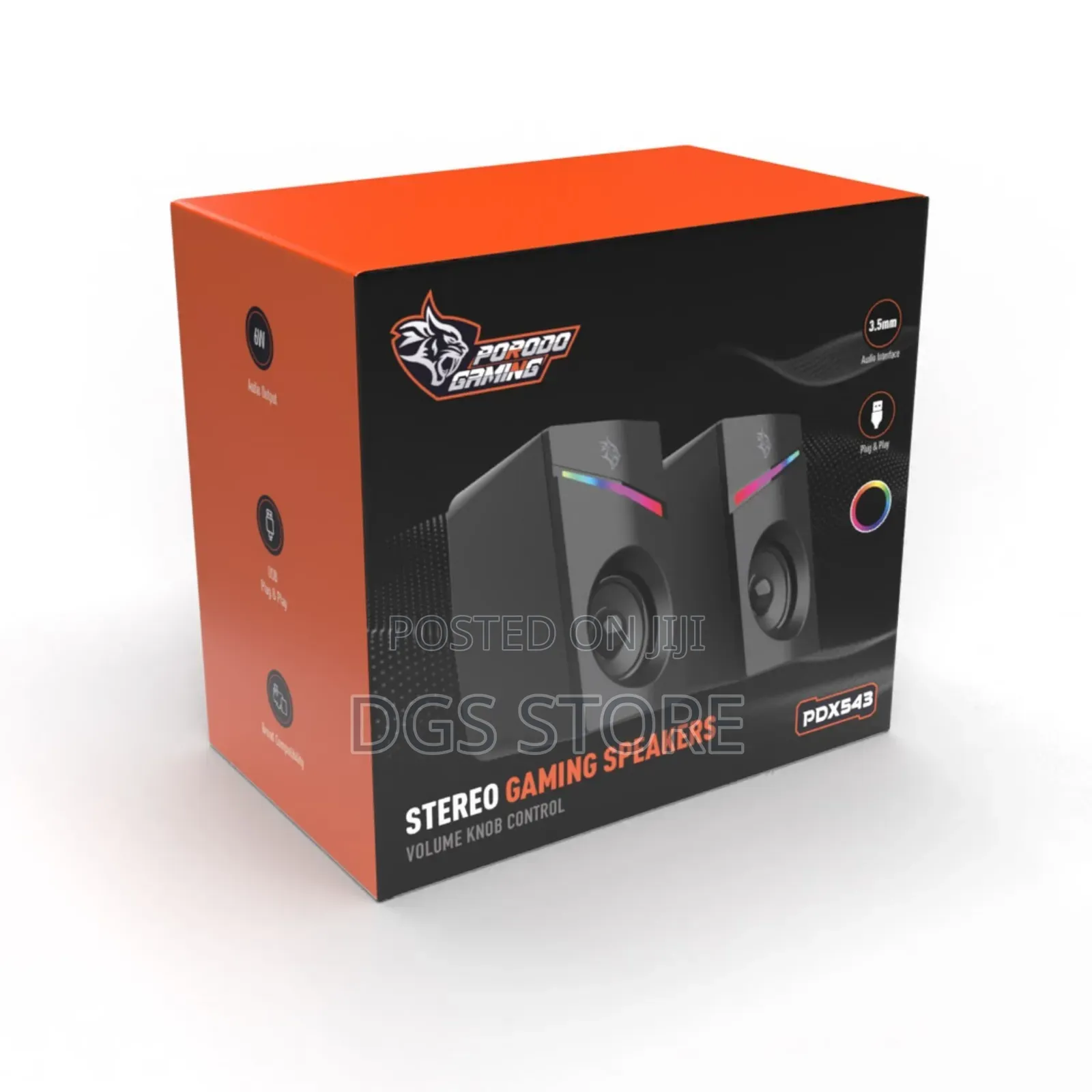 Porodo Gaming Pdx543 Stereo Speaker