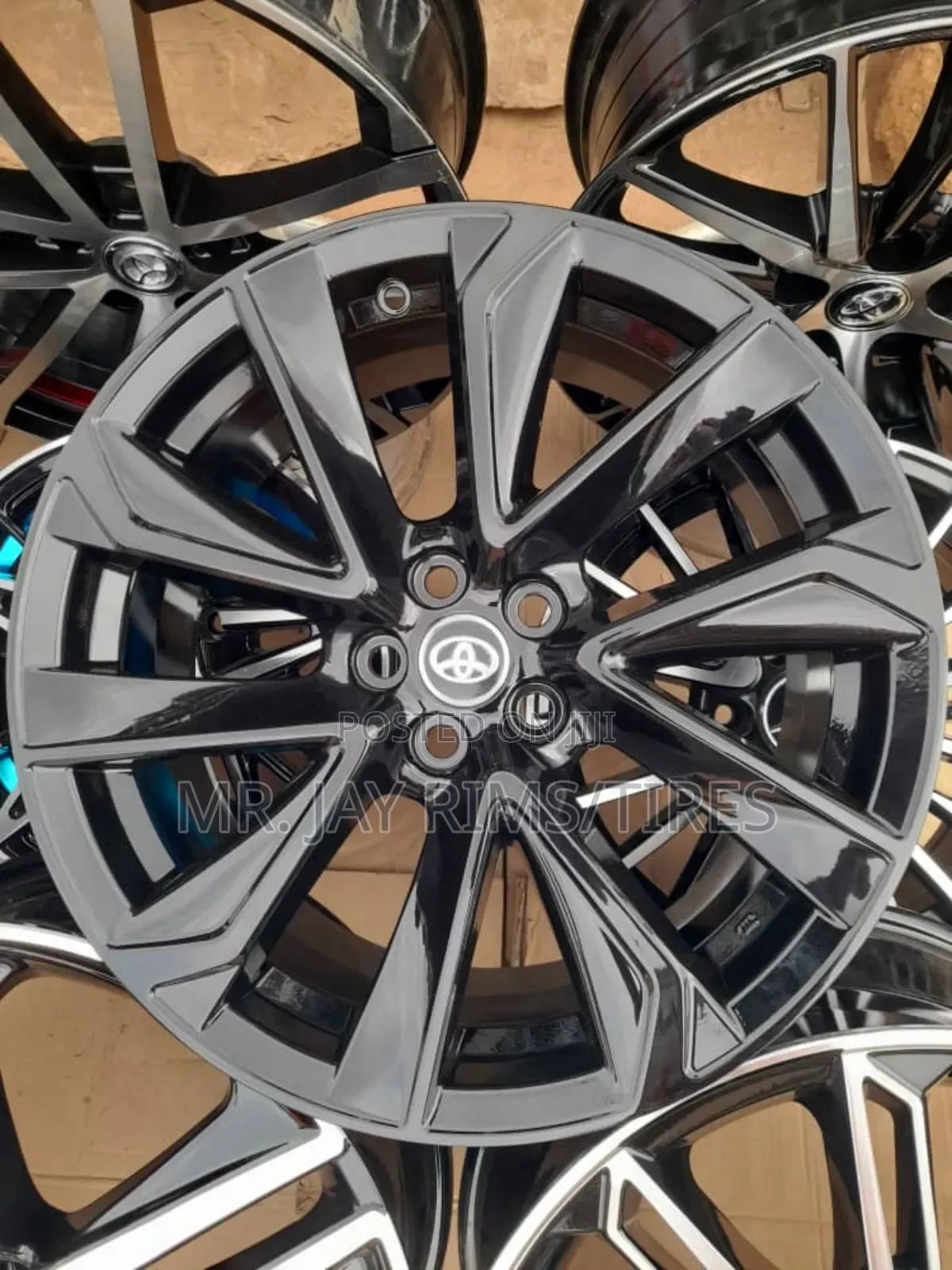 18inch Rims All Black for Toyota Corolla