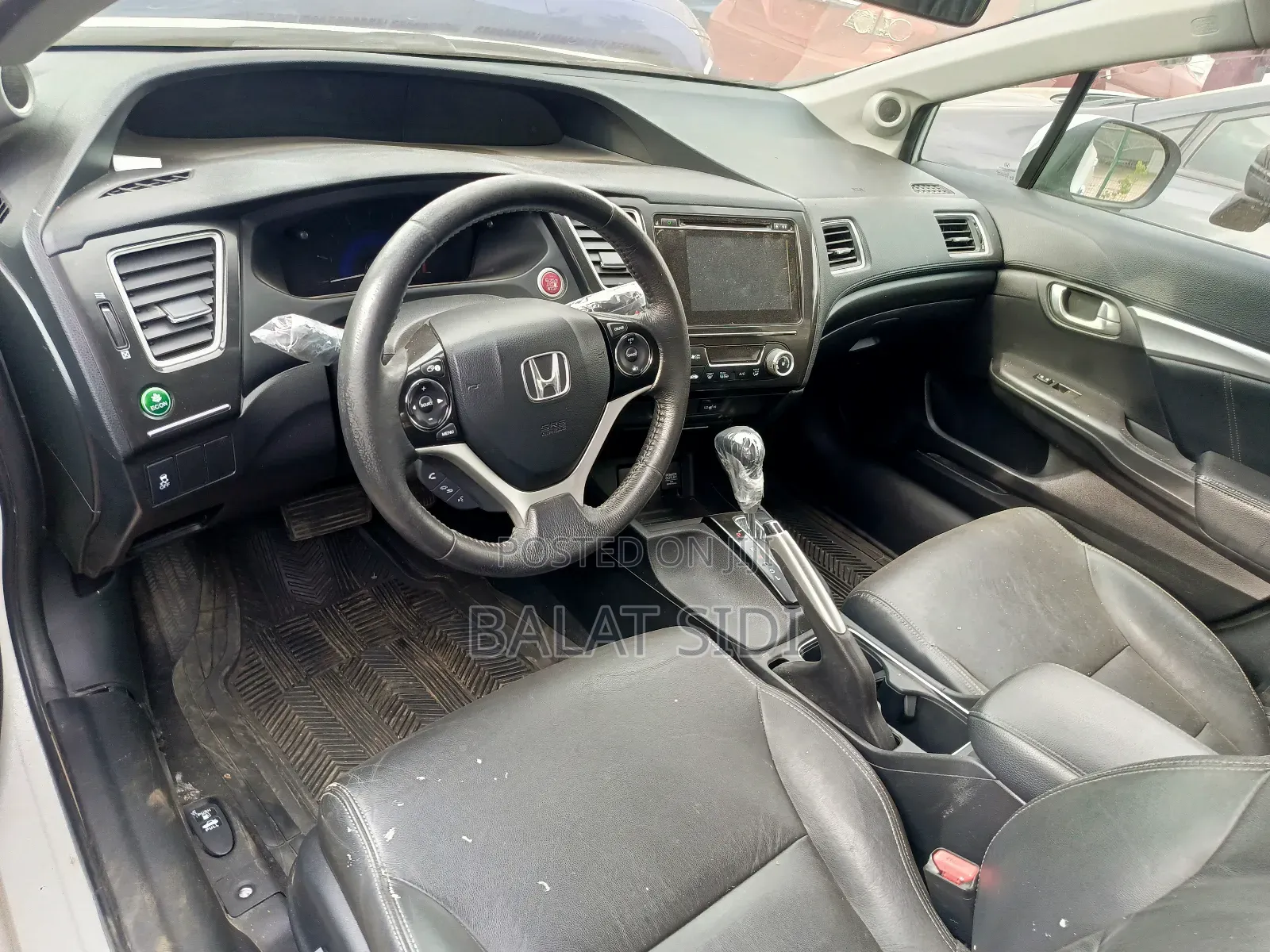 Honda Civic EX 4dr Sedan (1.8L 4cyl CVT) 2014 White