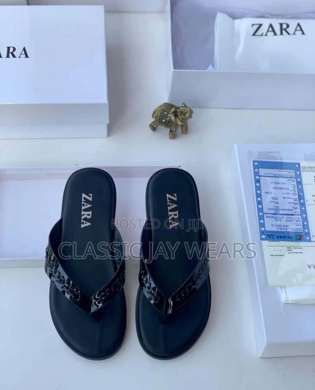 Black Zara Slippers Just Arrived in New Design