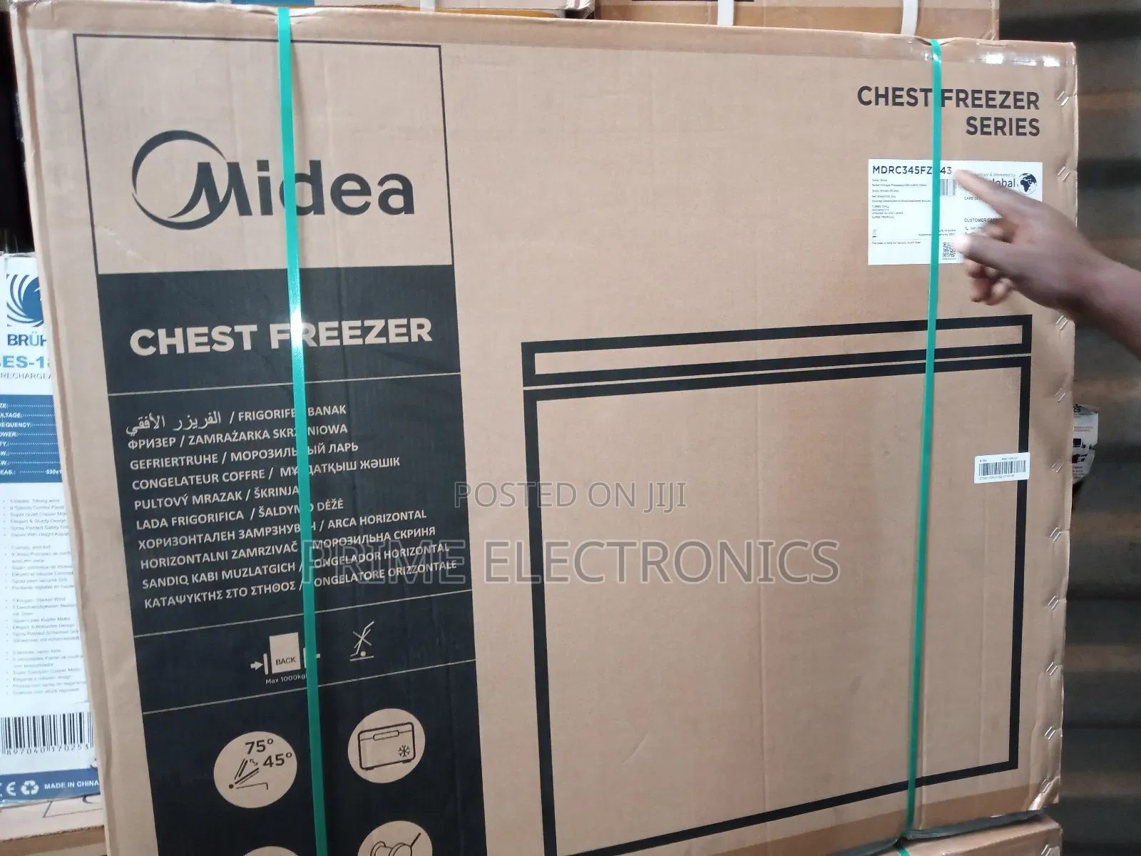 Midea Freezer 250 Liters