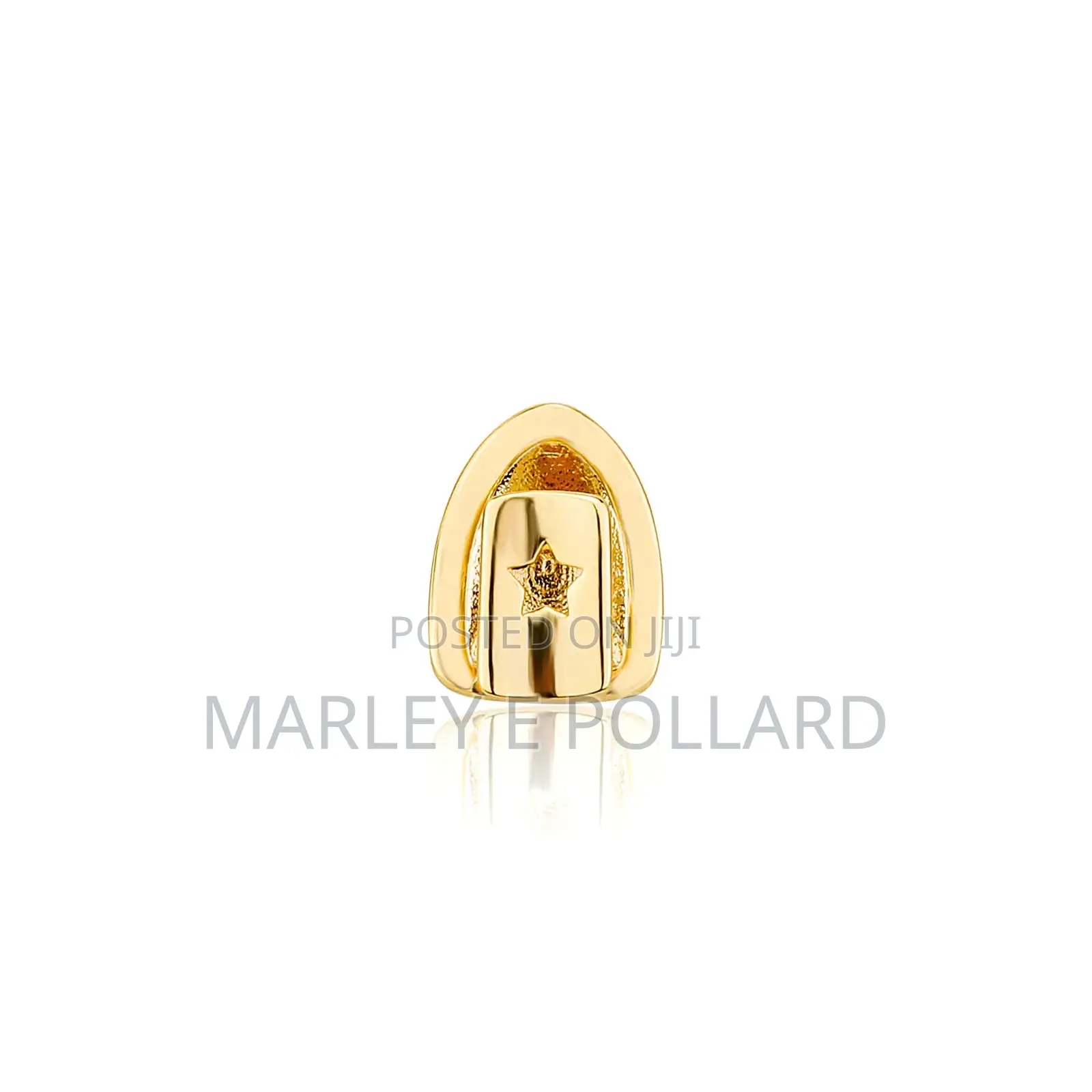 24kt Gold Plated Single Gold / Silver Tooth Teeth Grillz