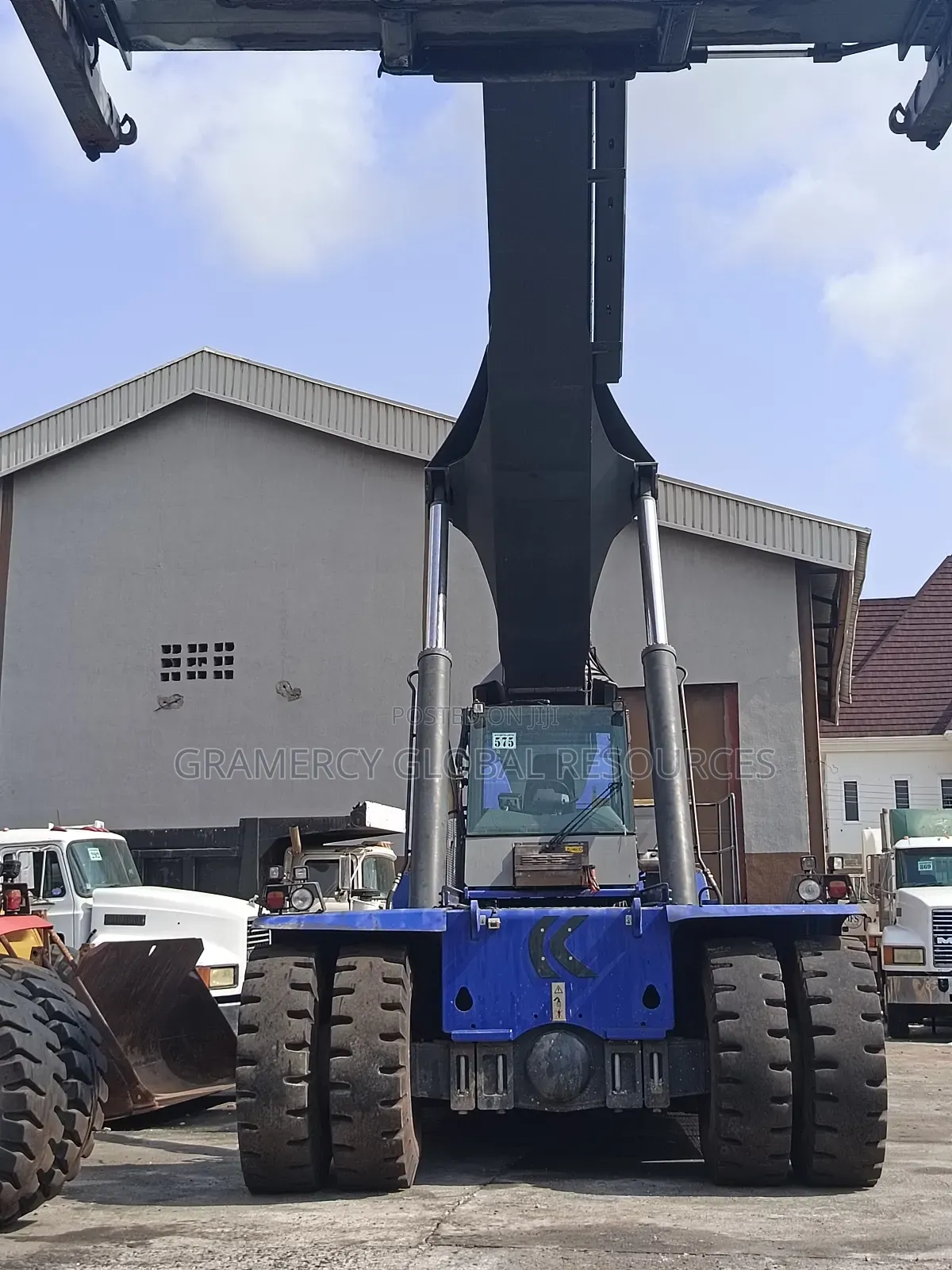 Clean 45 Tons Kalmar Container Stacker Less Than 10,000 HRS