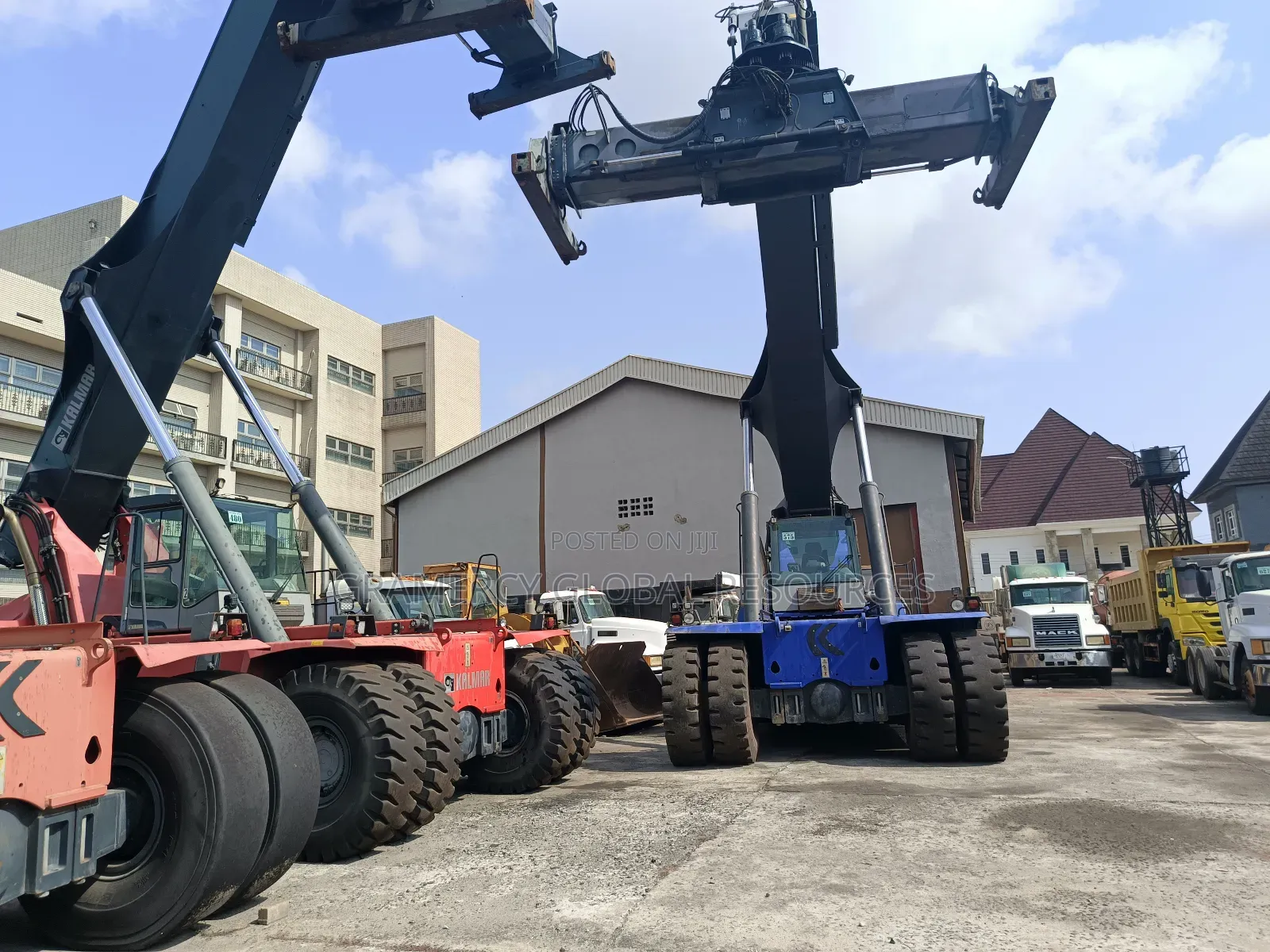 Clean 45 Tons Kalmar Container Stacker Less Than 10,000 HRS