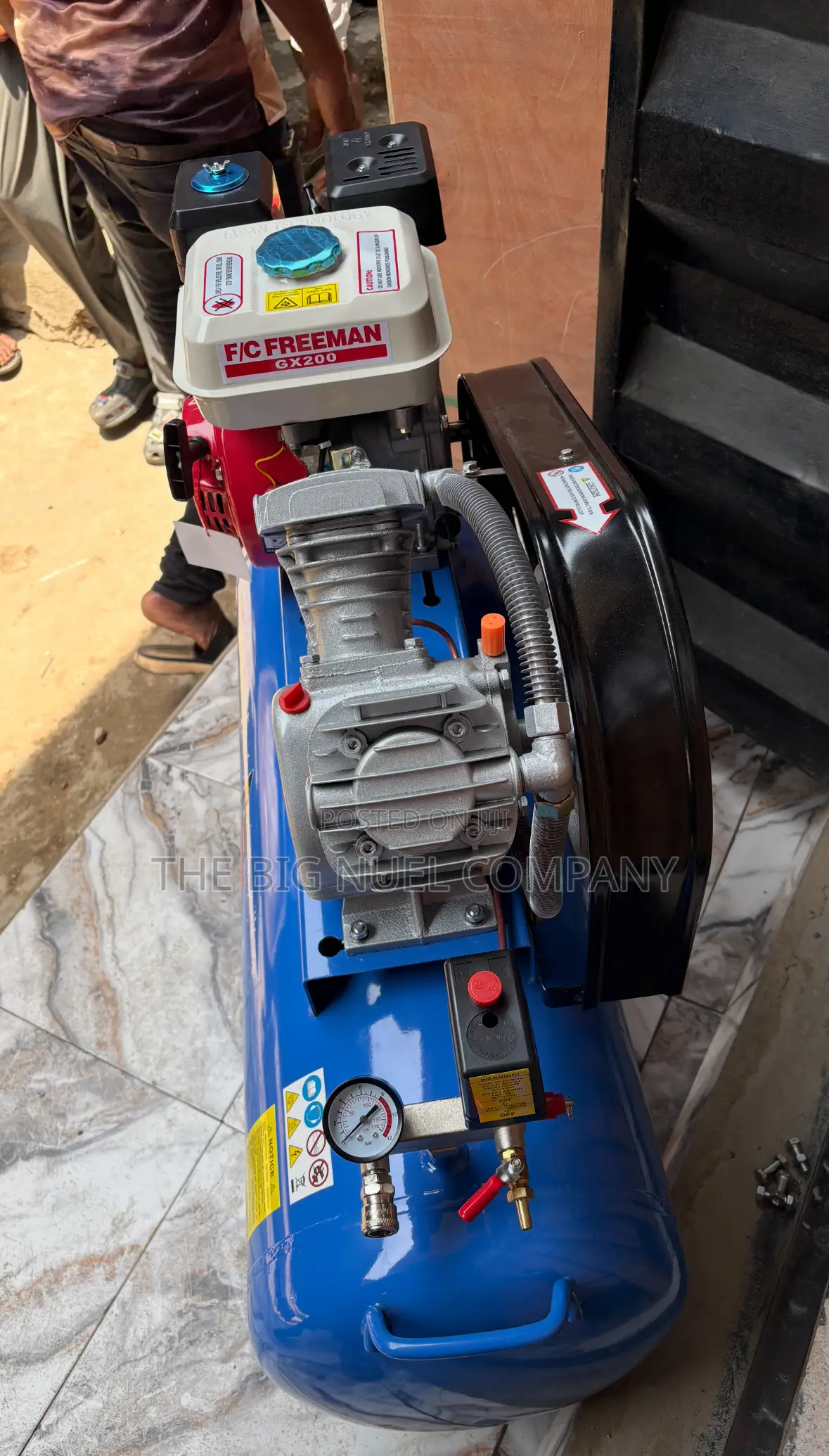 Engine Air Compressor Machine 100l