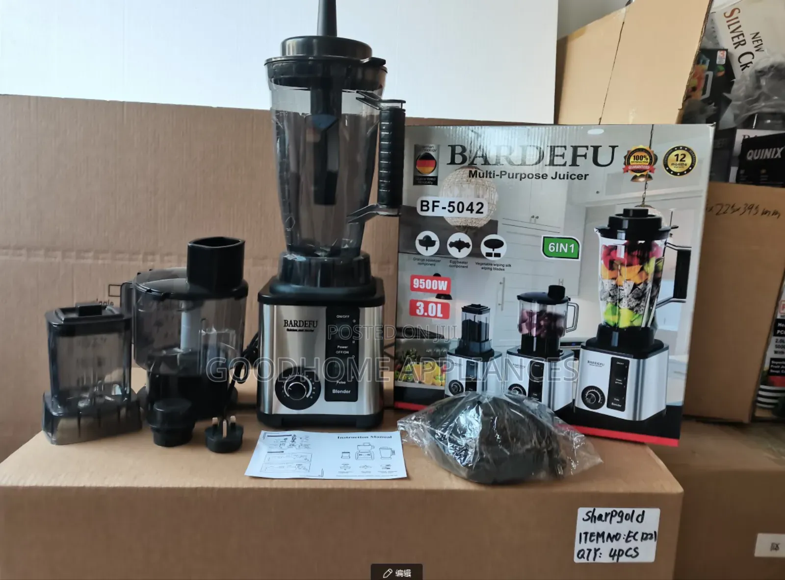 Bardefu Blender 6 in 1 5042