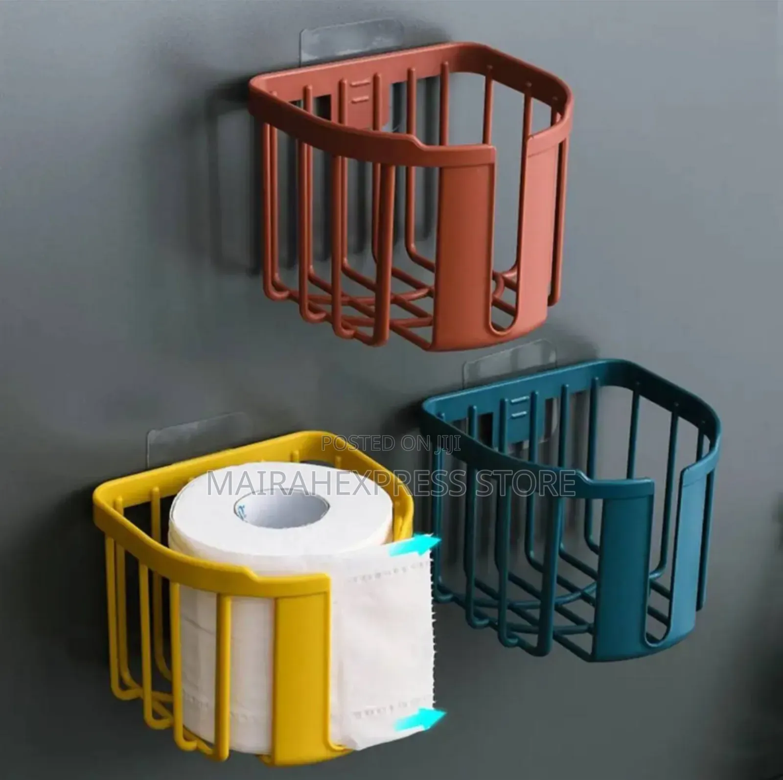 Wall Mounted Tissue Paper Holder for Kitchen Bathroom