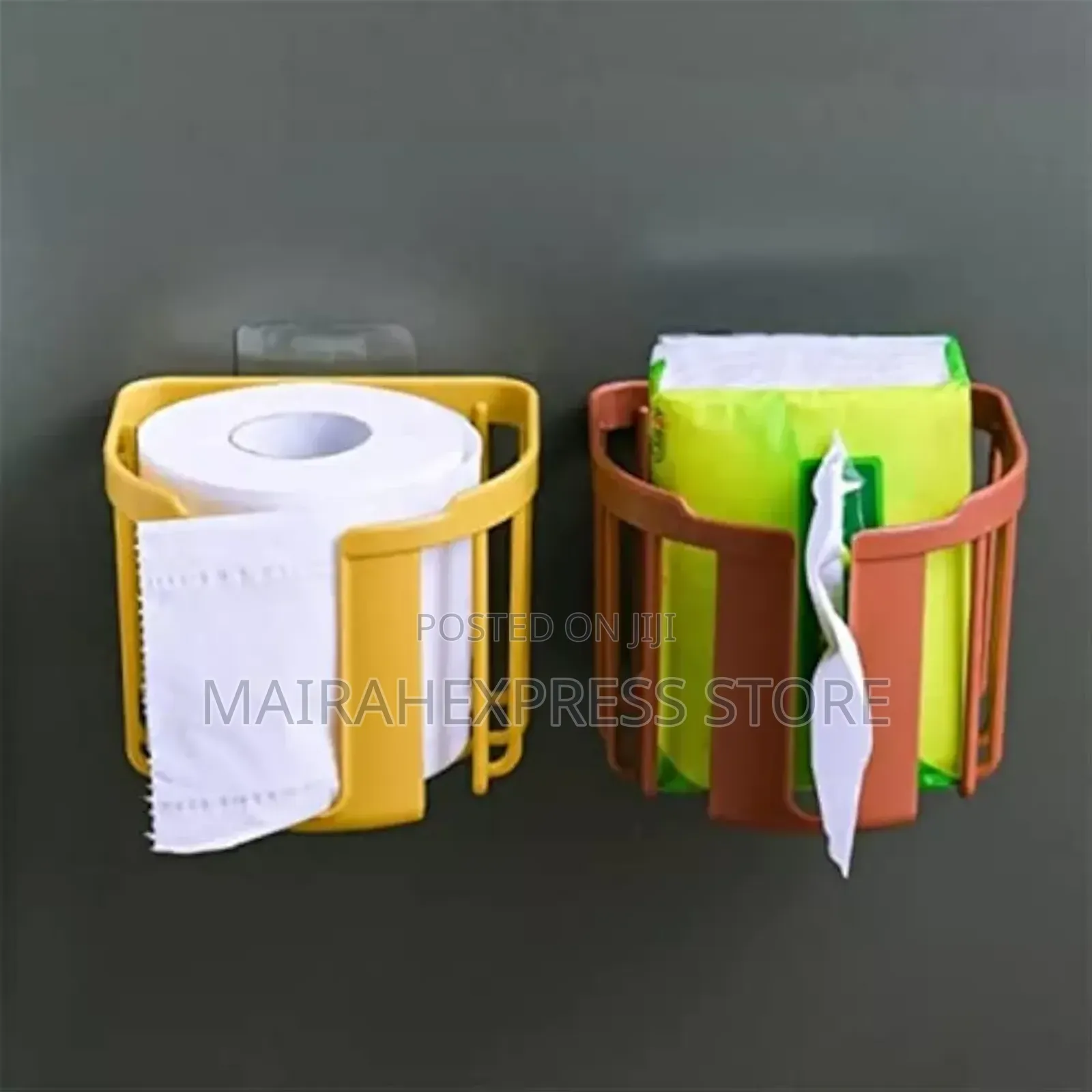 Wall Mounted Tissue Paper Holder for Kitchen Bathroom