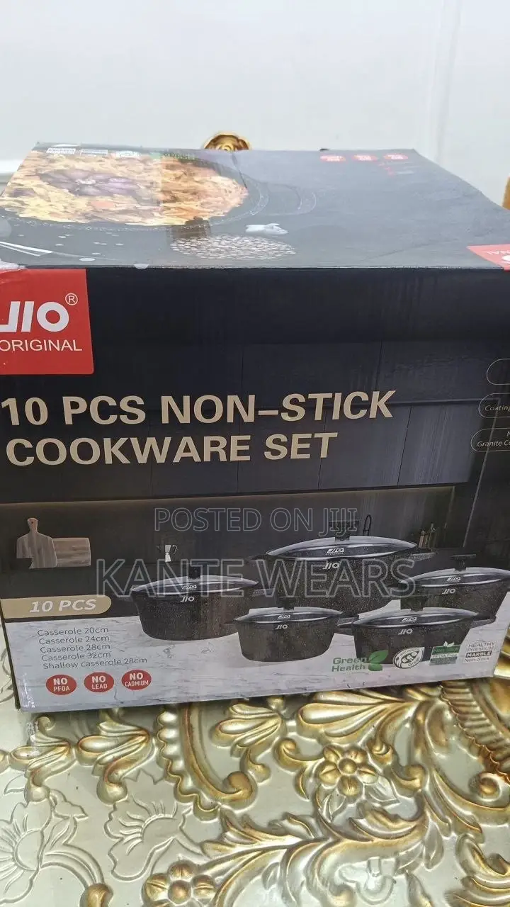 10 Pc's F31655 Jio Pot Blue Black