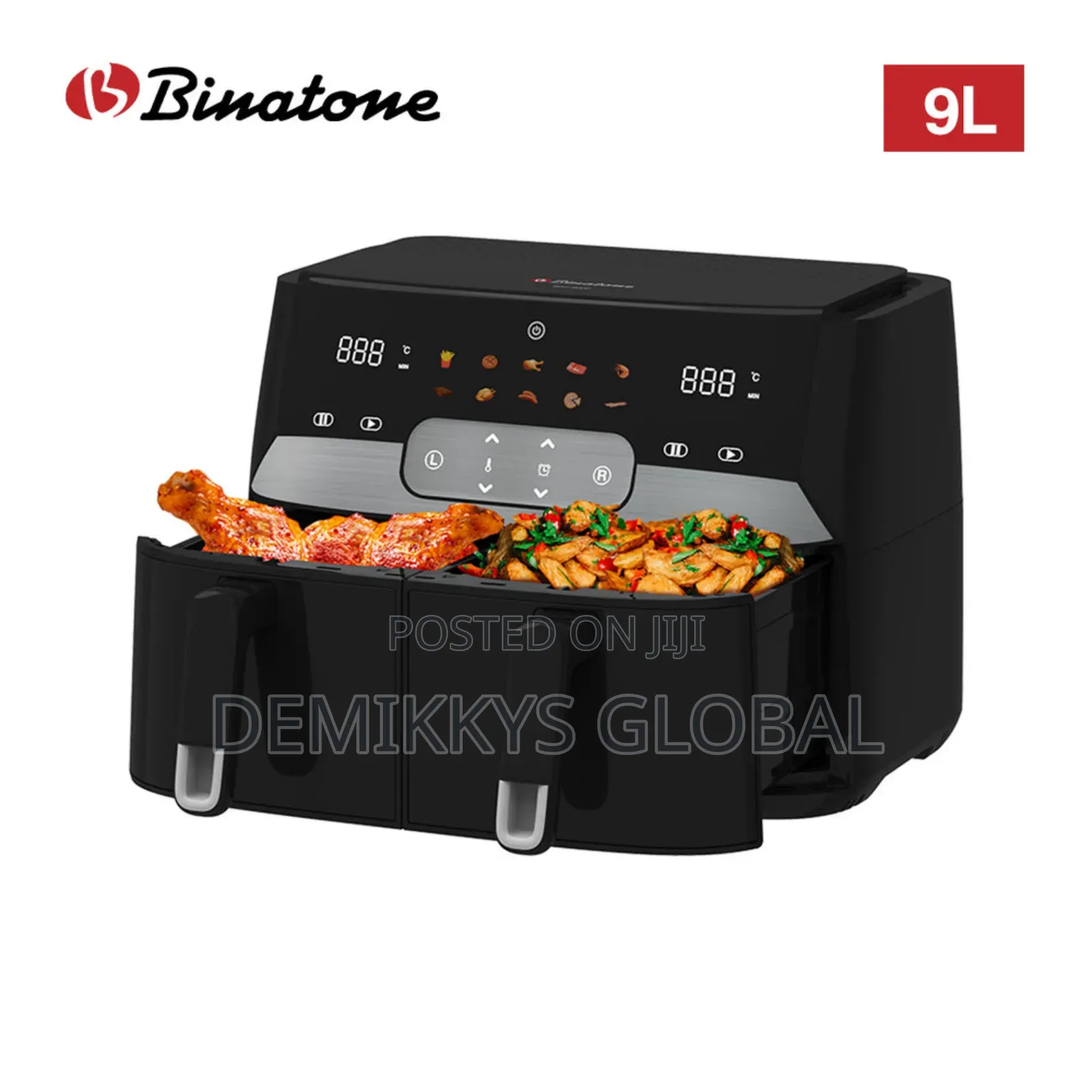 Binatone Airfryer 9l. 1700w