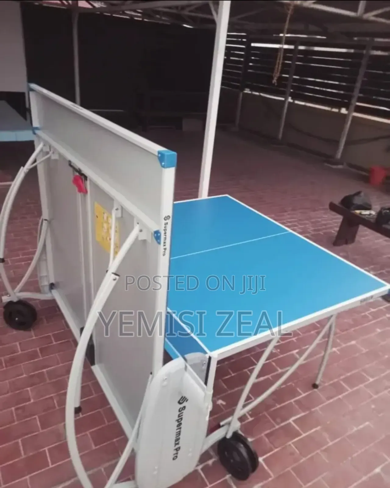 Big Tyre Table Tennis Board With Full Accessories