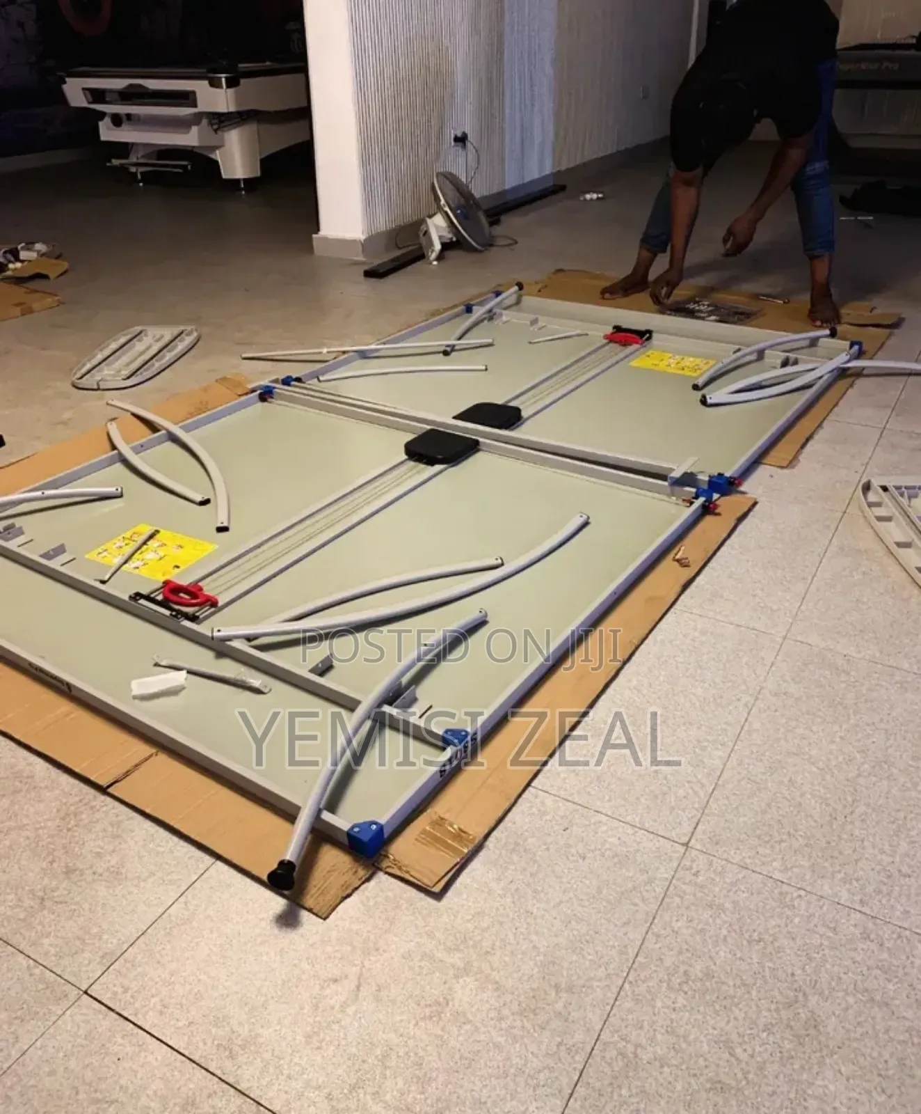 Big Tyre Table Tennis Board With Full Accessories
