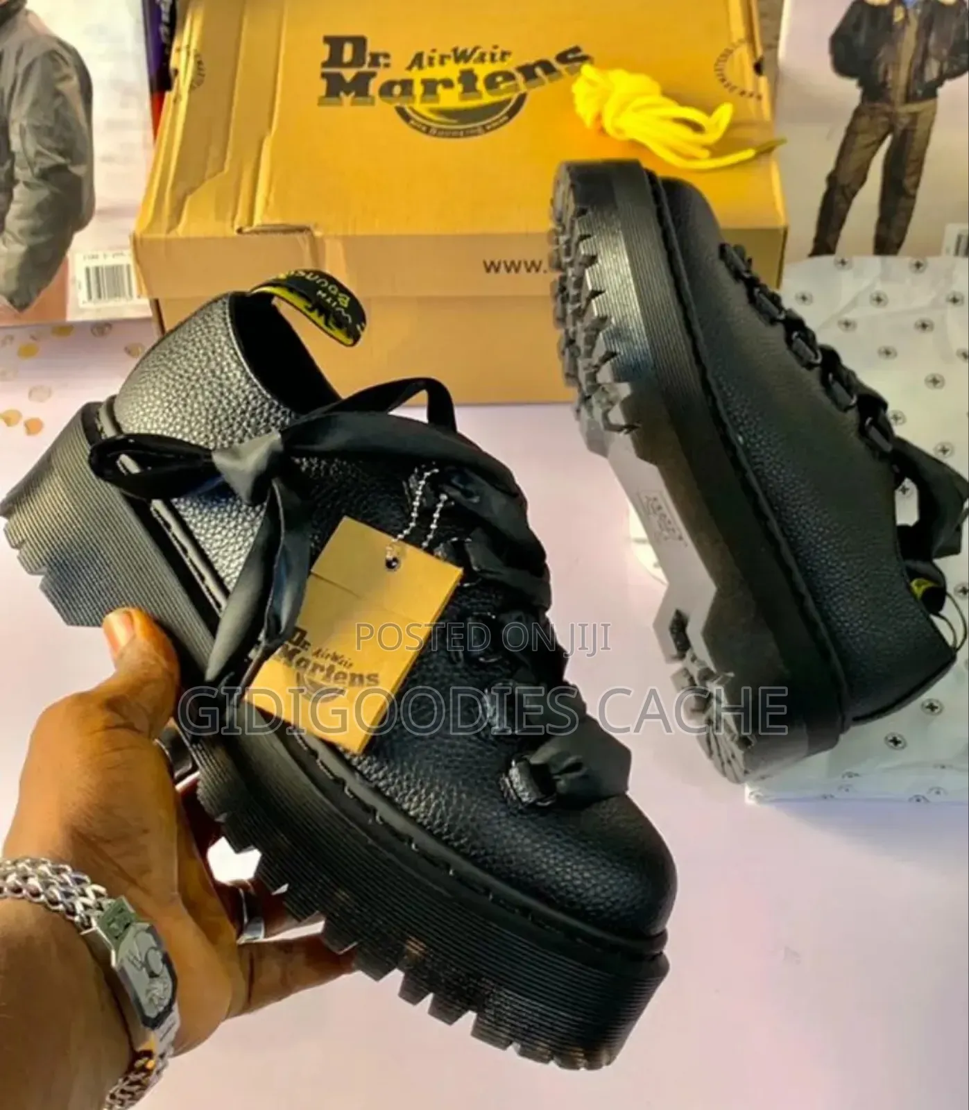 Dr Martens Trendy Platform Shoes