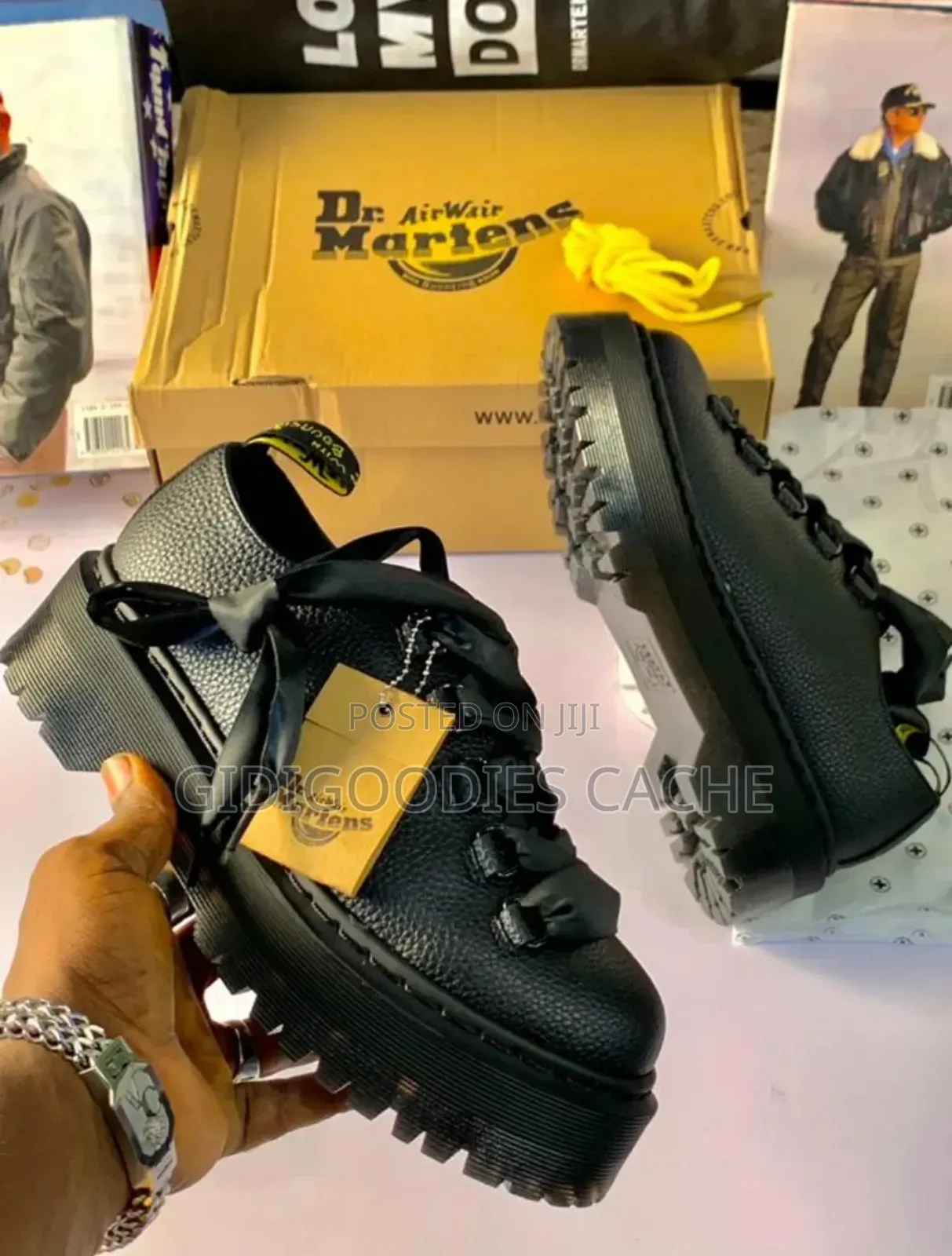 Dr Martens Trendy Platform Shoes