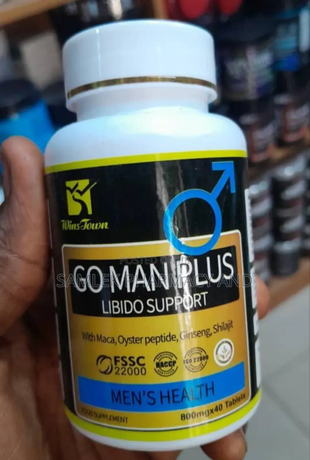 Wins Town Go Man Plus- Libido Support