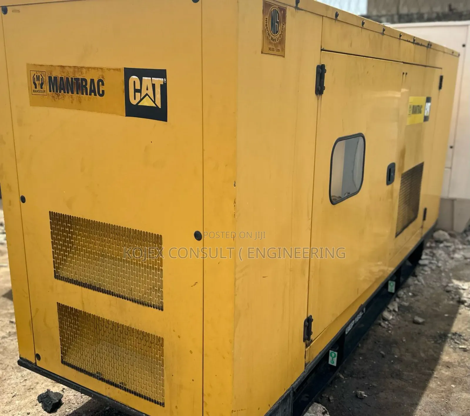 150kva Mantrac Cat Soundproof Generator