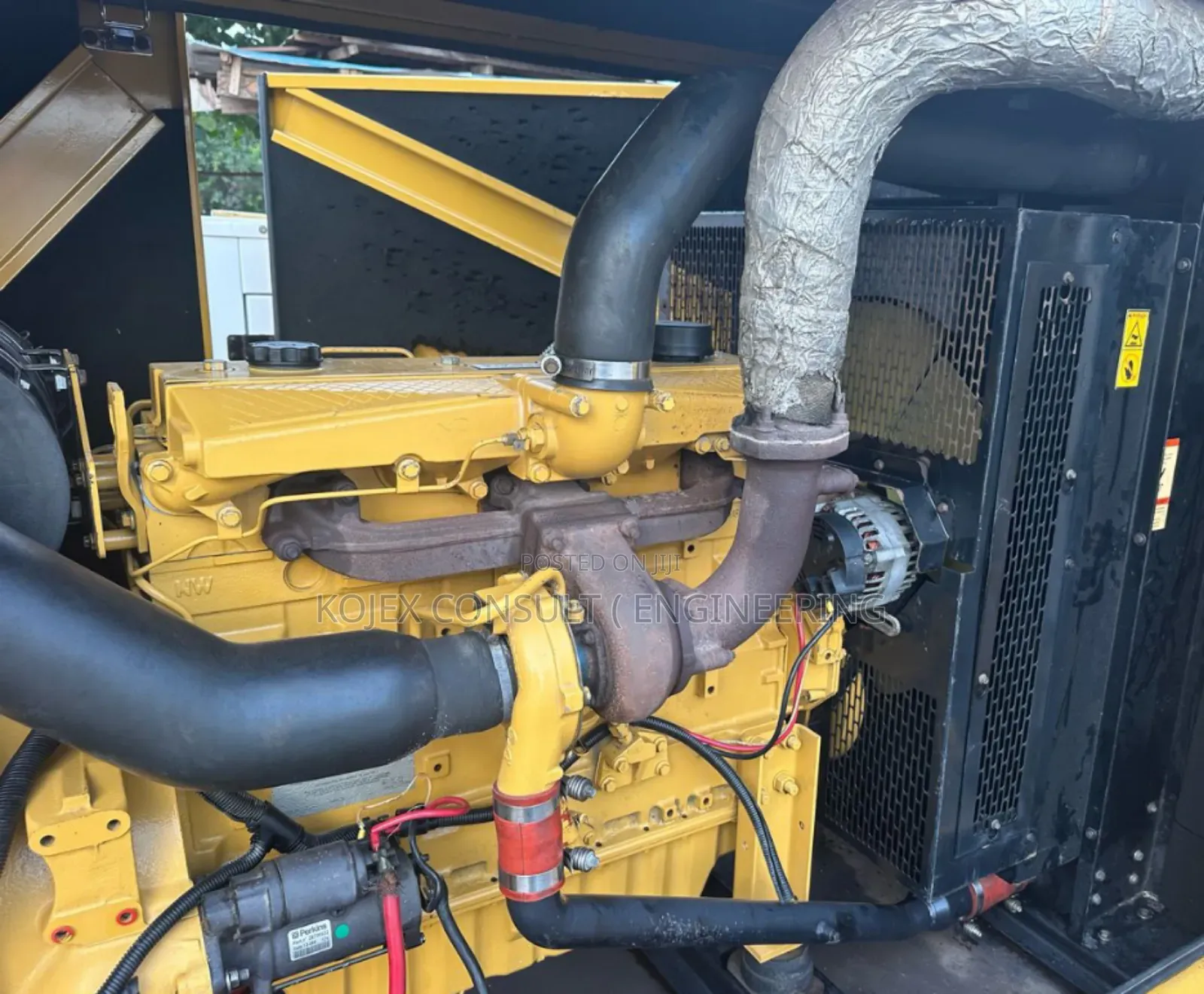 150kva Mantrac Cat Soundproof Generator