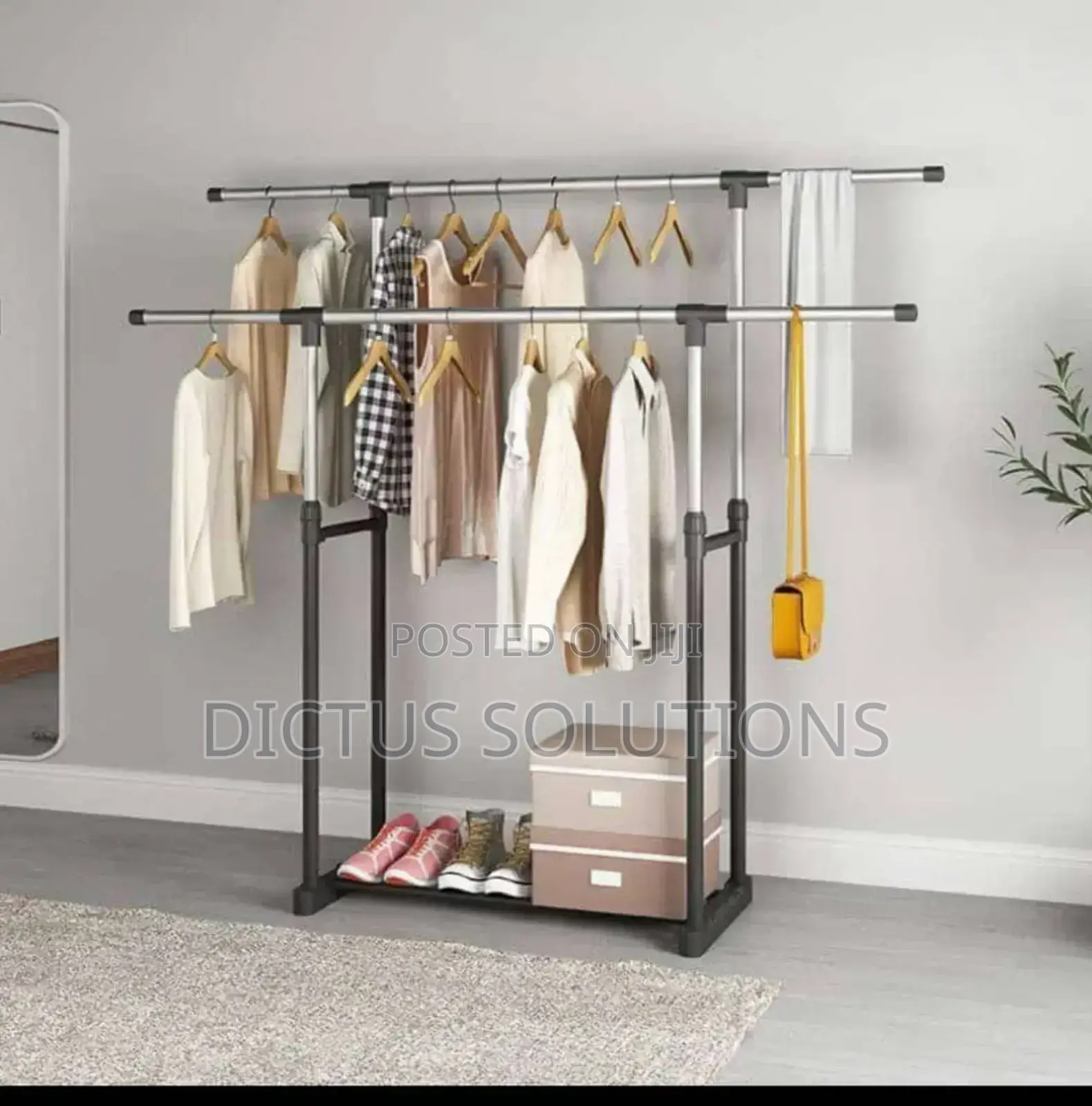 Cloth, Bags, Wigs, Shoe Rack