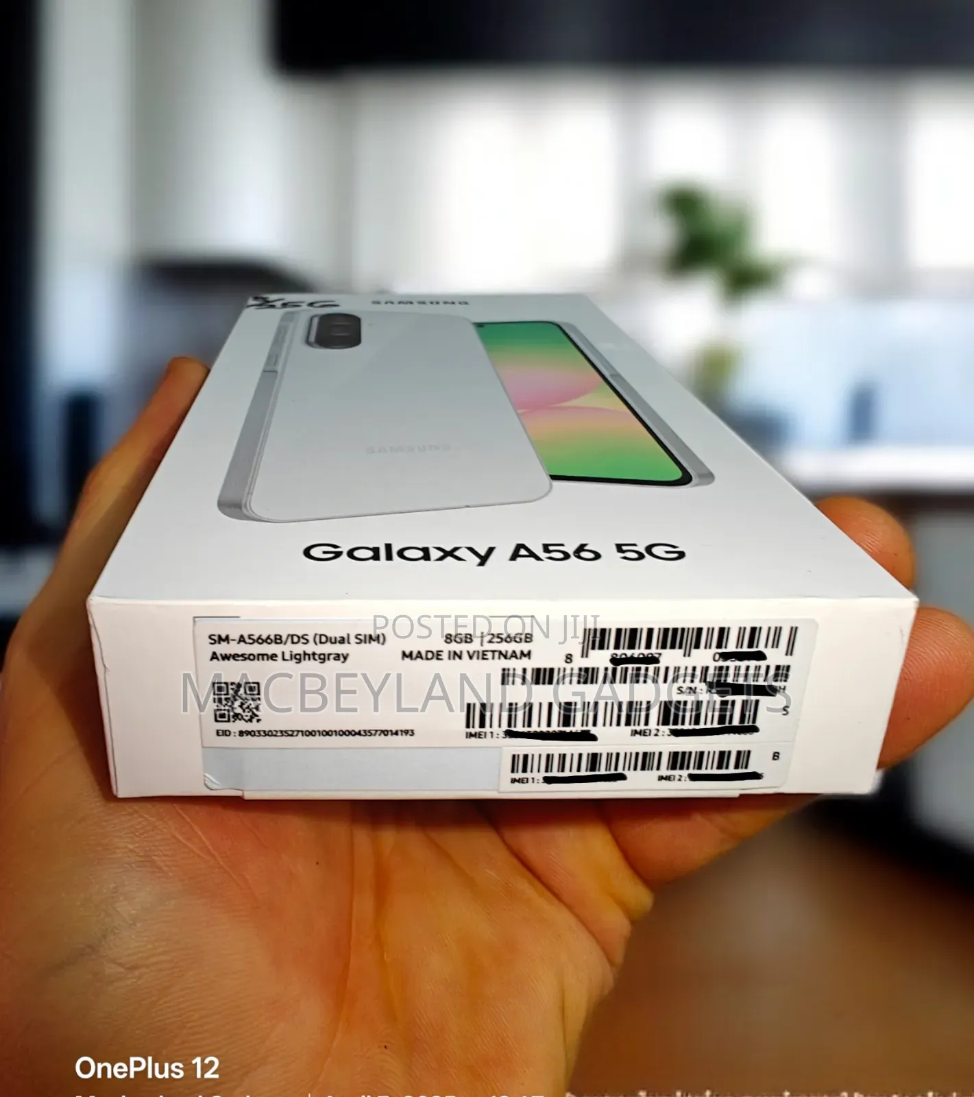 New Samsung Galaxy A56 256 GB Gray
