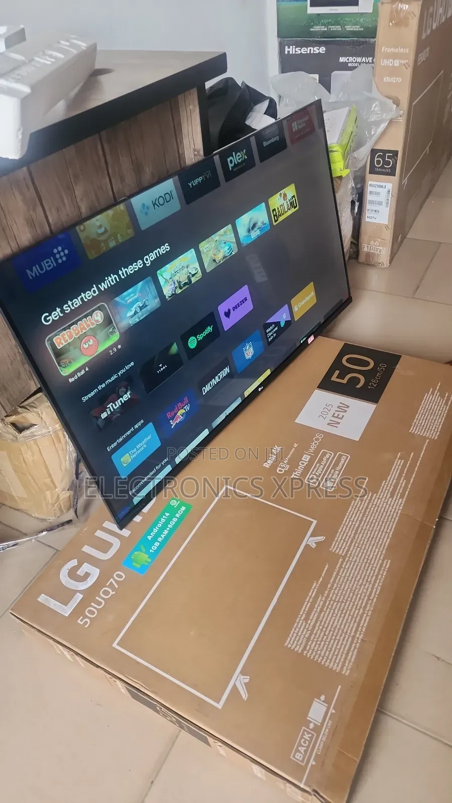 50 Inches Lg Ultra High Display Smart Tv