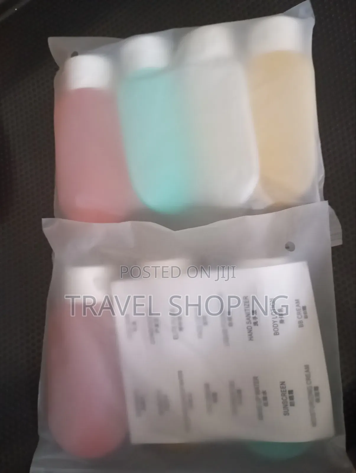 4pc Set Tsa Plastic Travel Approved Container