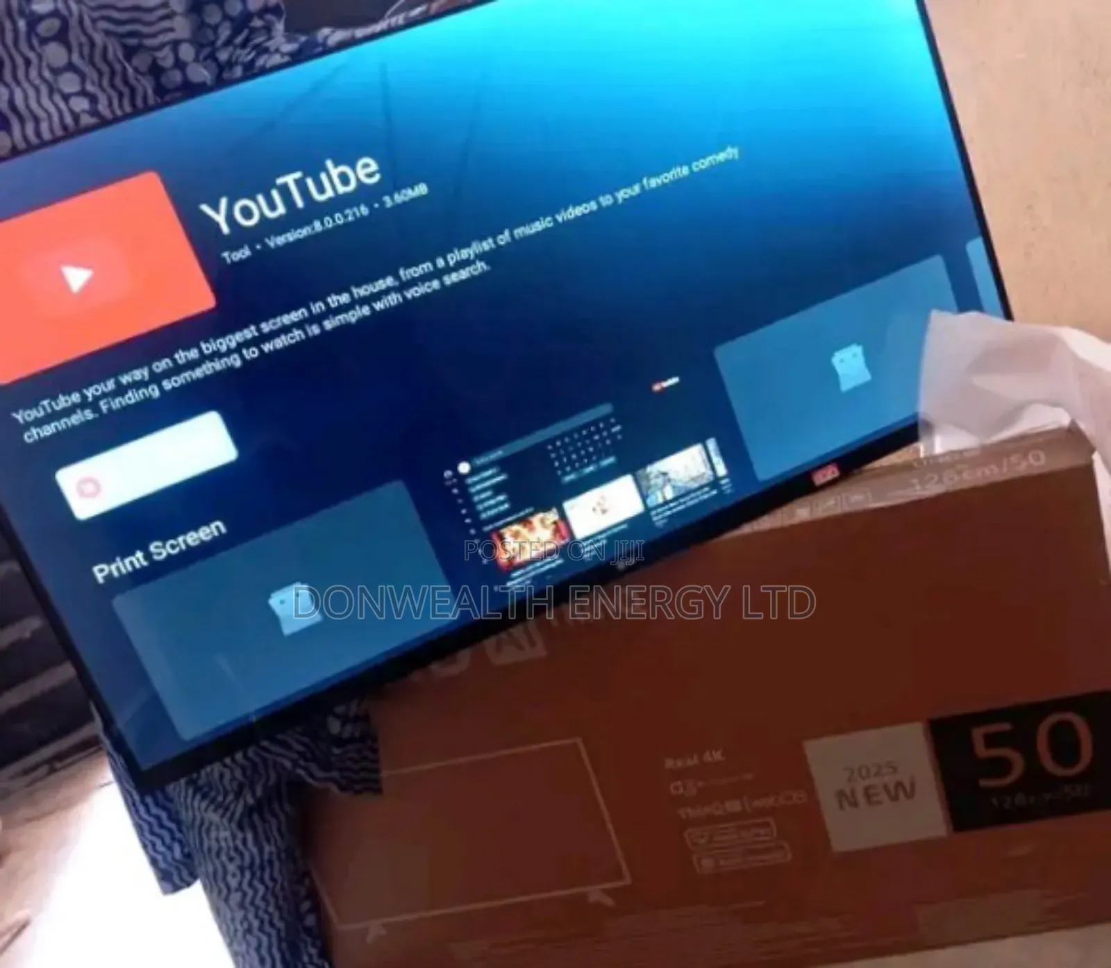 50inches Youtube Tv, Original Lg